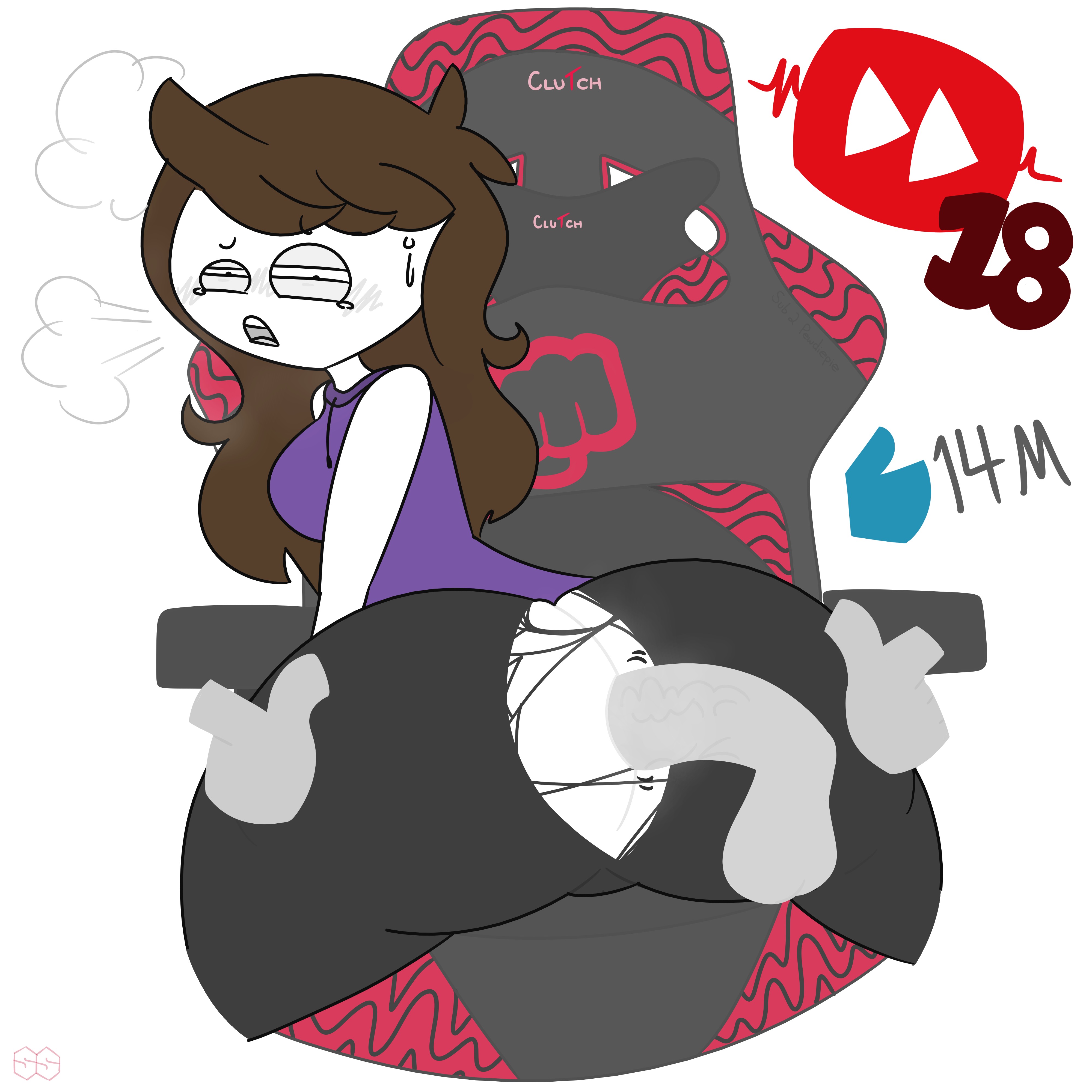 1boy, 1girls, 2018, ahe gao, ahegao, anal, anal addiction, anal insertion, anal orgasm, anal penetration, anal sex, ass, backsack, balls, ballsack, bimbo, black eyes, breasts, breath, brown hair, cameltoe, chair, clothing, clothing damage, crying, curvaceous, curvy, dark skin, dark-skinned male, domination, erection, female, female focus, female orgasm, female penetrated, from behind, from behind position, gaming, gaming chair, human, humanoid, jaiden, jaiden animations, large ass, large penis, long hair, looking back, looking pleasured, lost clothes, male, male penetrating, male penetrating female, male/female, medium breasts, messy hair, orgasm, orgasm face, pants, penis, penis in ass, pewdiepie, pleasured, pussy, ripped clothing, sex, slobbyslapper, sodomy, sssir, sssir8, straight, sweat, sweatdrop, teeth, thick penis, thick thighs, tight clothing, tongue, wide hips, yoga pants, youtube, youtube rewind, youtuber