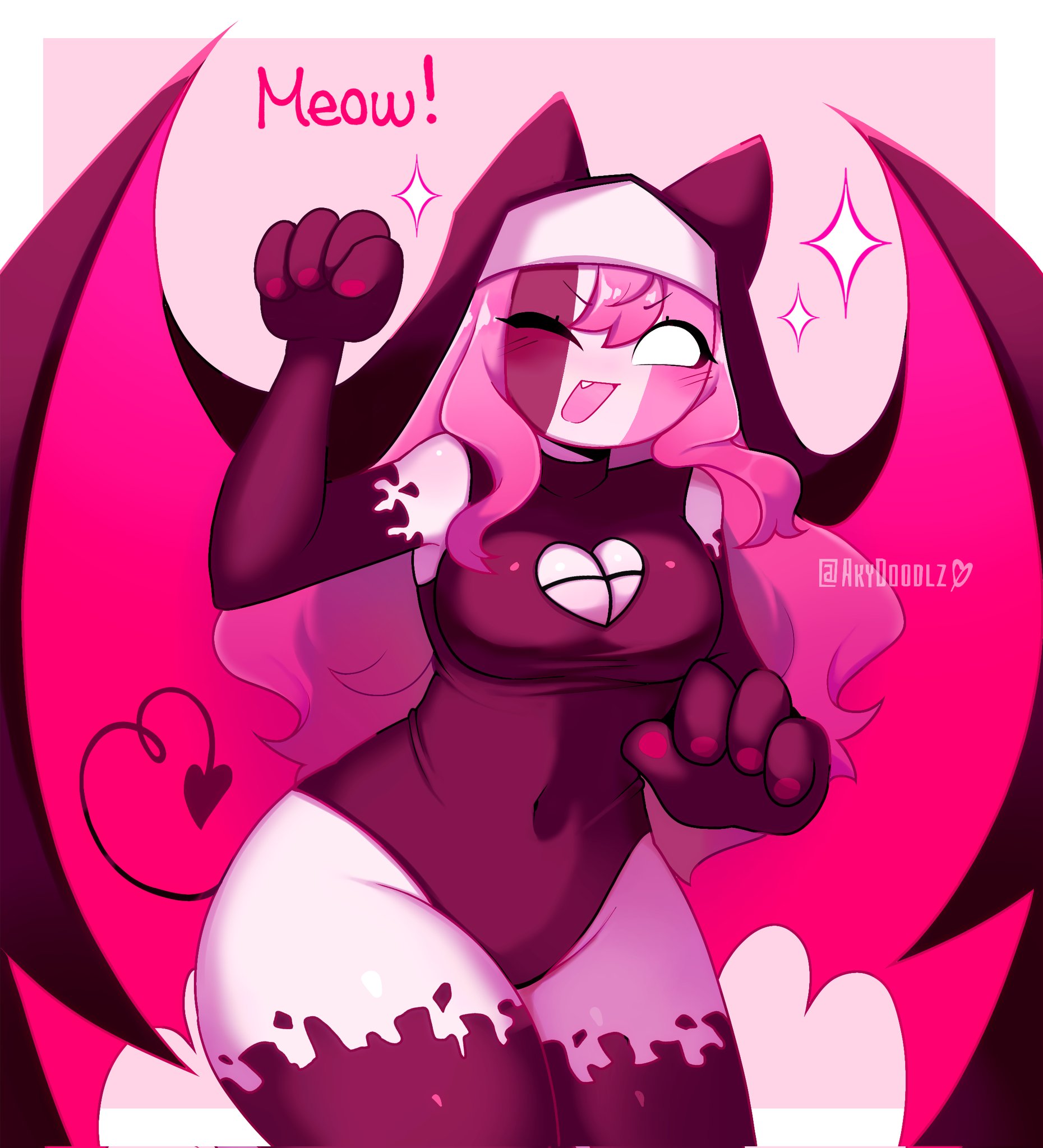 akydoodlz, friday night funkin, friday night funkin mod, jazyowo, sarvente, sarvente (demon form), sarvente (dokki.doodlez), sarvente (friday night funkin)