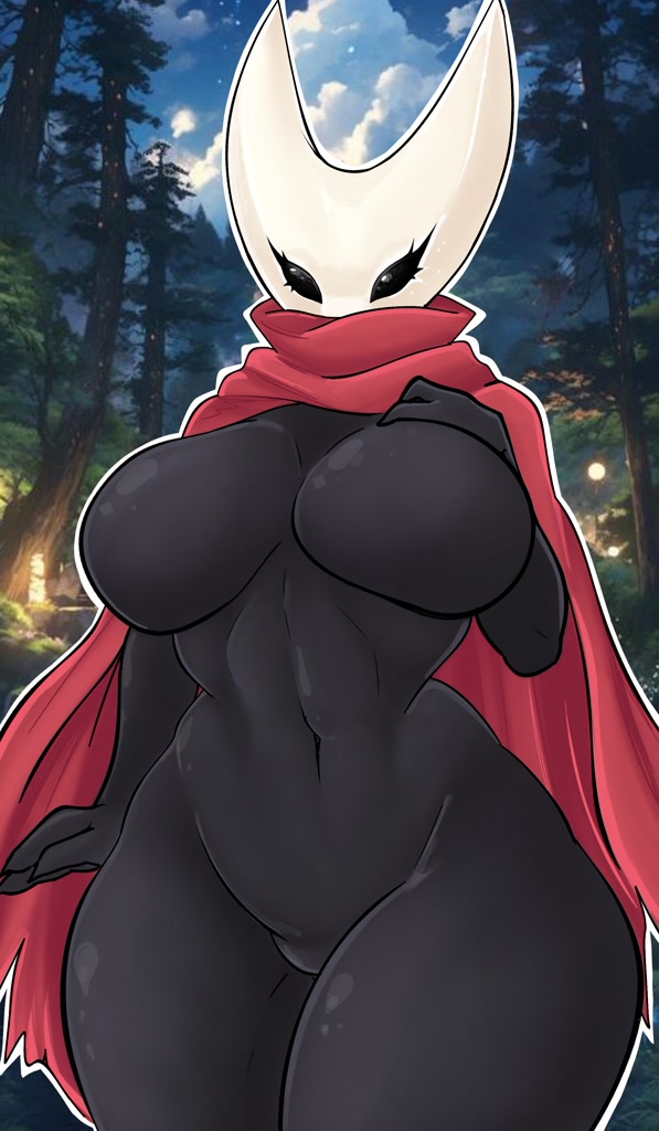 2026, breasts, featureless breasts, featureless crotch, hollow knight, hollow knight: silksong, hornet (hollow knight), james andromeda, naked, naked female, nude, nude female, tagme, thighs