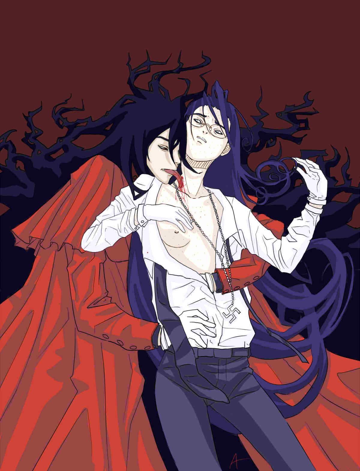 Alucard (Hellsing) Rule 34 Image