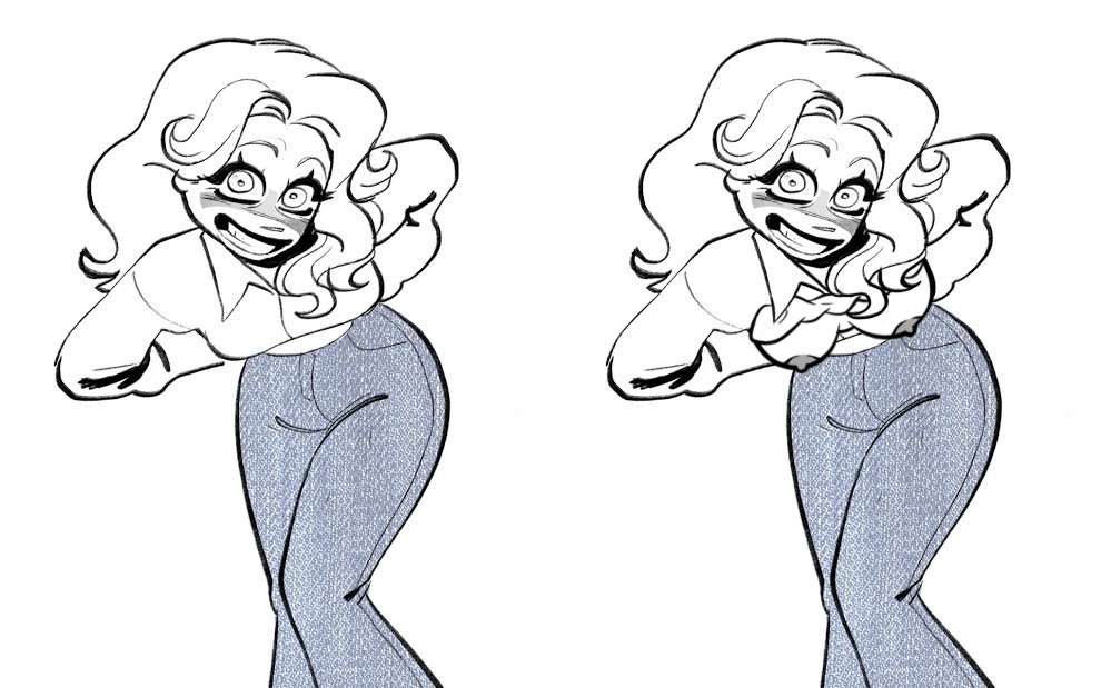bending forward, boobs, boobs out, curvy, edit, edited, edited art, emberbaye, female, grin, grinning, grinning at viewer, happy, lifted shirt, long hair, nipples, nirami, nude edit, smiling, smiling at viewer, solo female, tiktok, tiktoker, tits, tits out, twitter link, woman, youtube, youtuber, youtuber sona