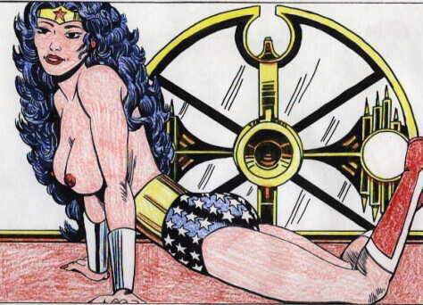 1girls artist_request breasts dc_comics female female_only smile solo tagme tiara wonder_woman wonder_woman_(series)