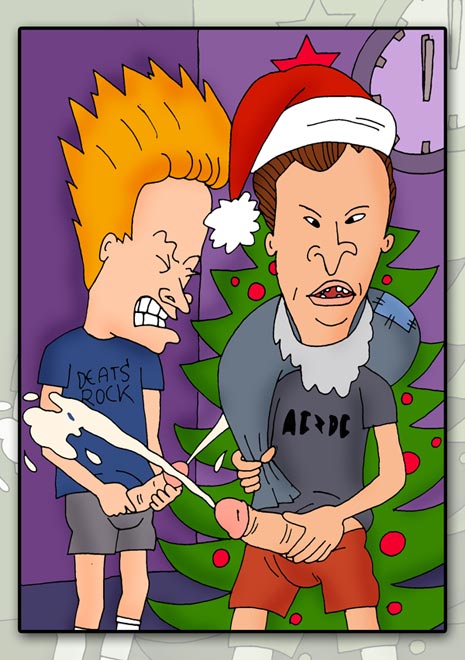 beavis beavis_and_butt-head butt-head clothing cum male male_only masturbation tagme