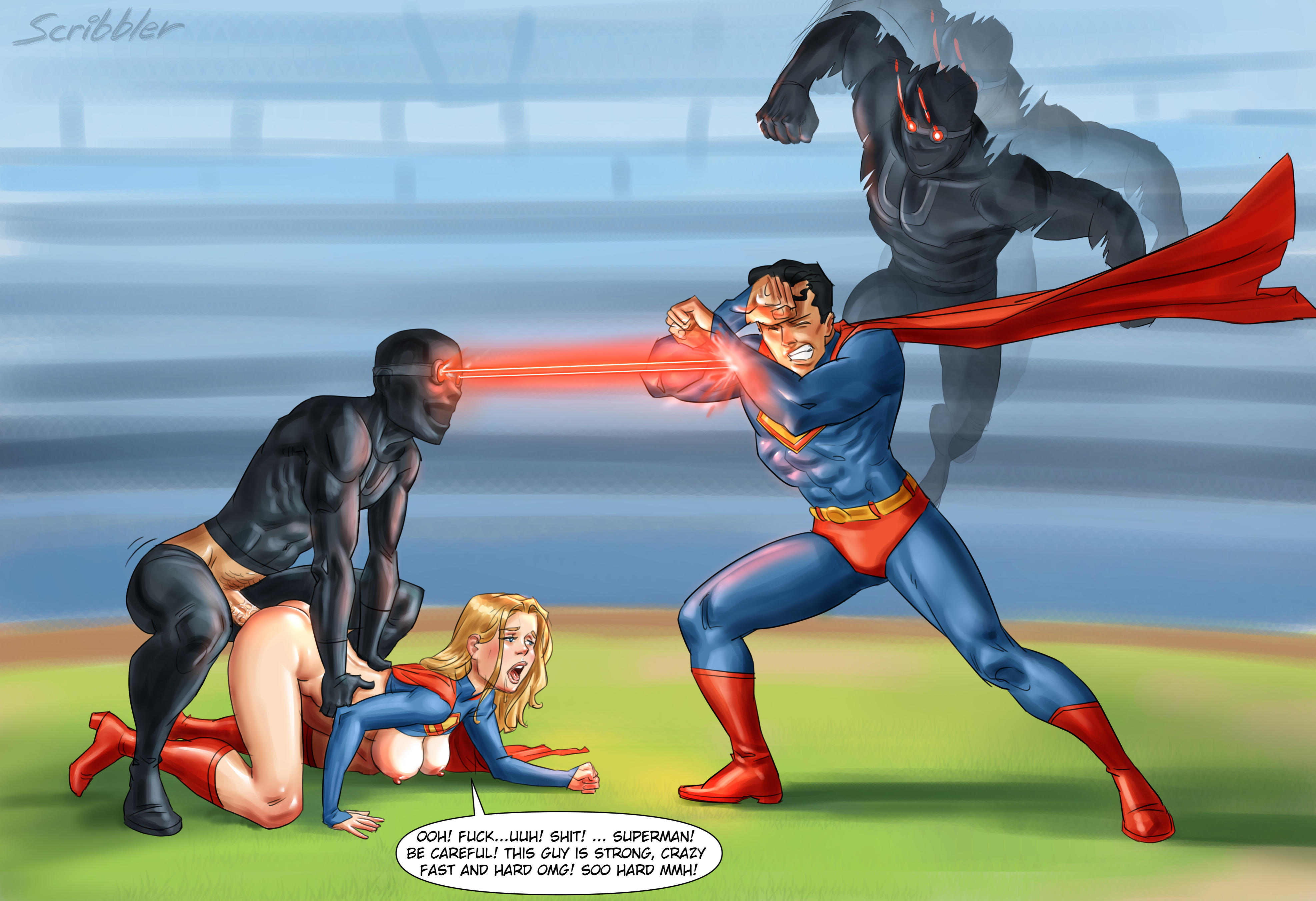1girls, 2boys, 2d, afterimage, blonde hair, breasts, busty, dc, dc comics, dcu, female, hourglass figure, male, penis, pussy, rape, scribbler, sex, supergirl, supergirl (dcu), superman, superman (2025), superman (series), tagme, ultraman (dcu), vagina, wide hips