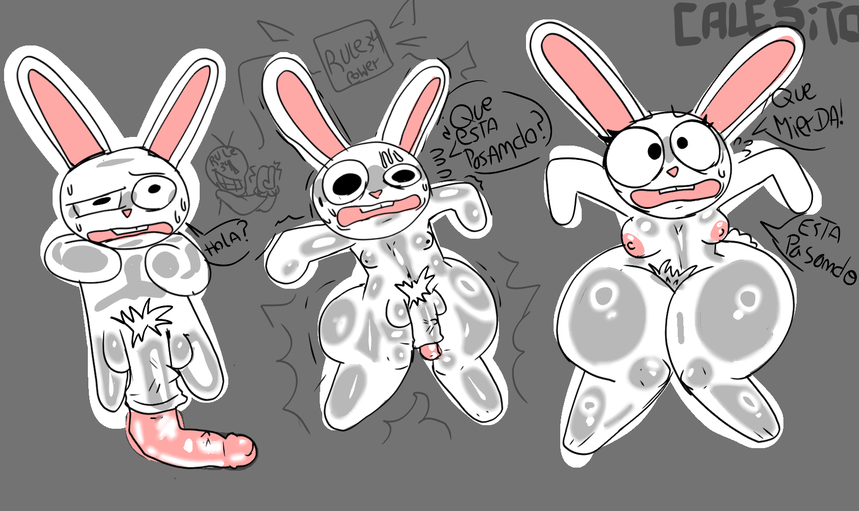 Pibby's confident allure