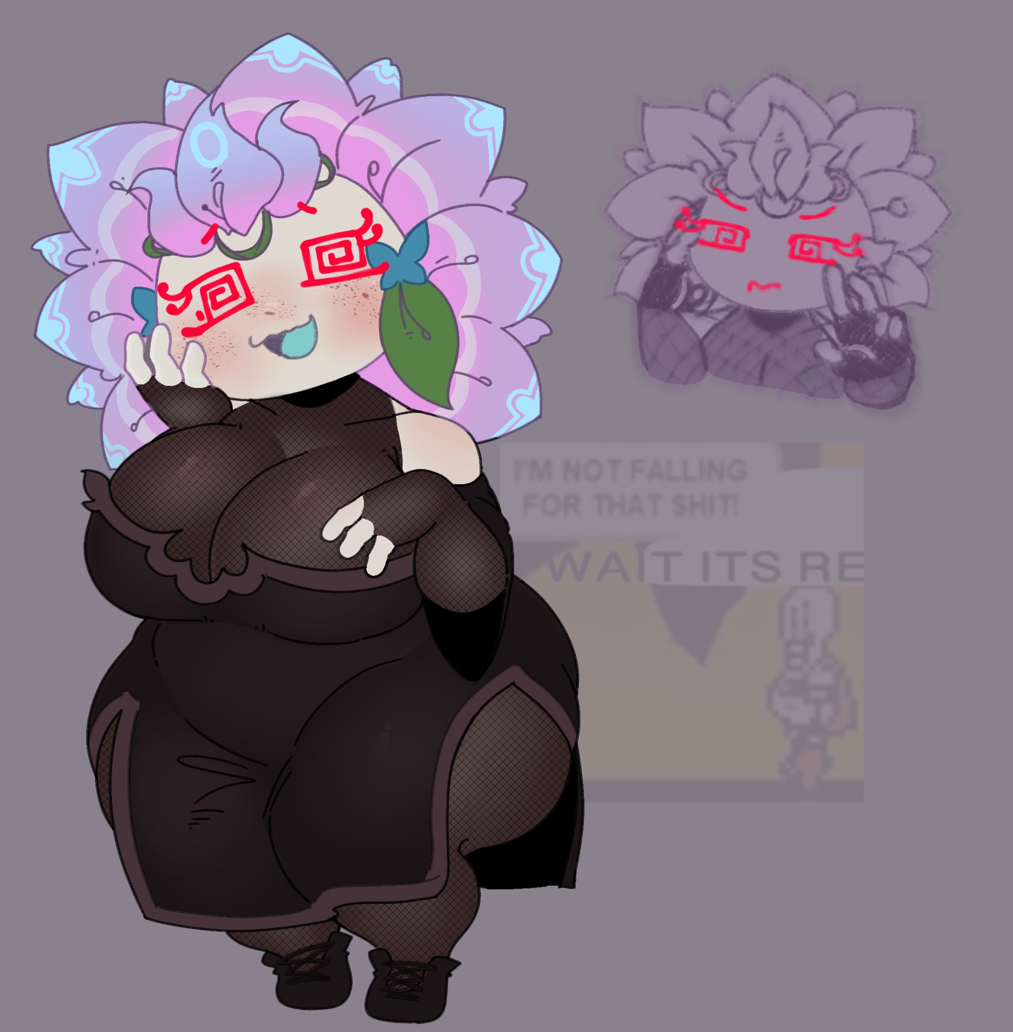 1girls, anthro, anthrofied, ass, breasts, female, flora fauna, plant, plant girl, plant humanoid, plantie, plants vs zombies, plants vs. zombies, popcap games, pussy, royal hypno flower, sunflower (pvz)