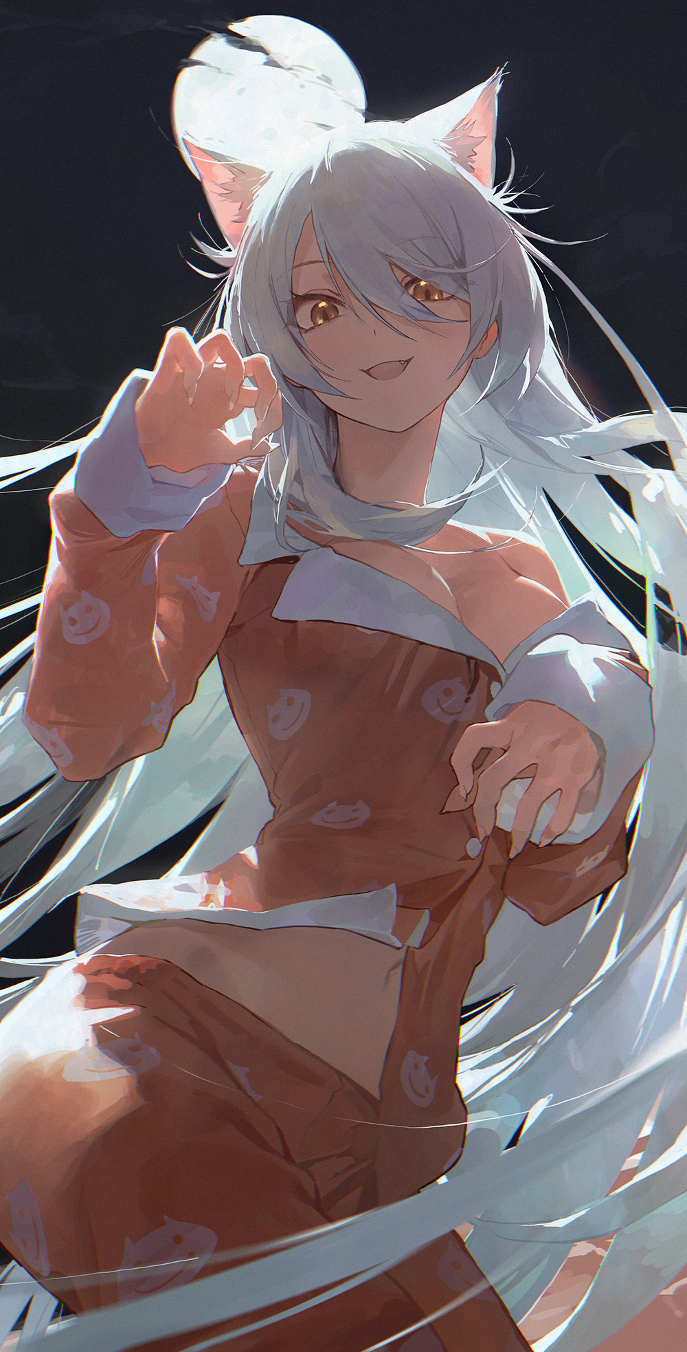 bakemonogatari big_ass cleavage female female_focus female_only jeonghee1414 long_hair thick_thighs white_skin wide_hips