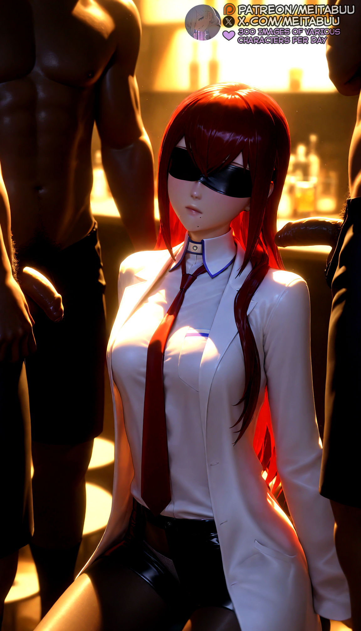 Makise Kurisu (Steins;Gate) Rule 34 Image