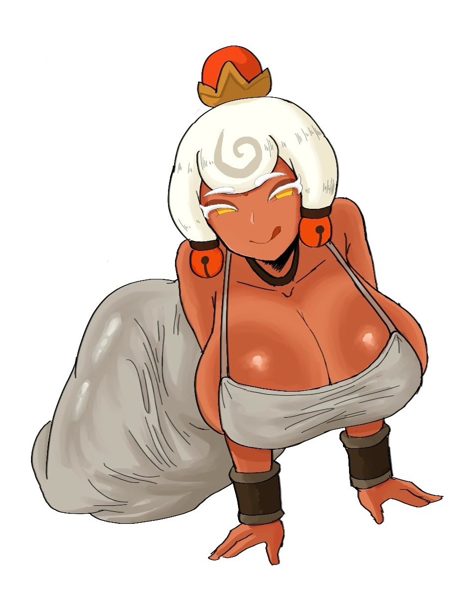 1girls, big breasts, breasts, candy drop cookie, cookie run, cookie run: tower of adventures, dracoarcto, dress, female, mature female, sight seeker (artist), solo