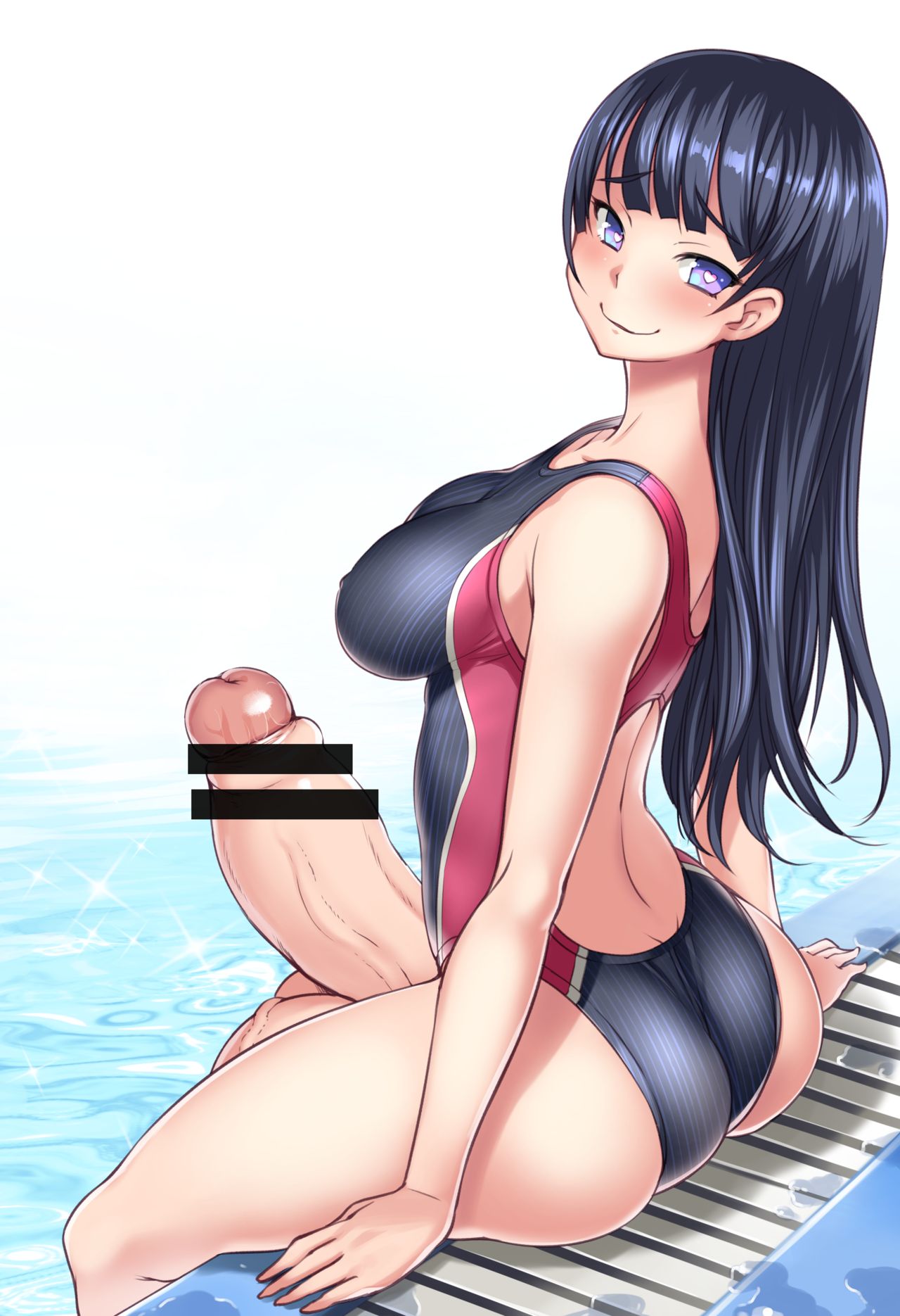 bosshi futanari swimsuit tagme