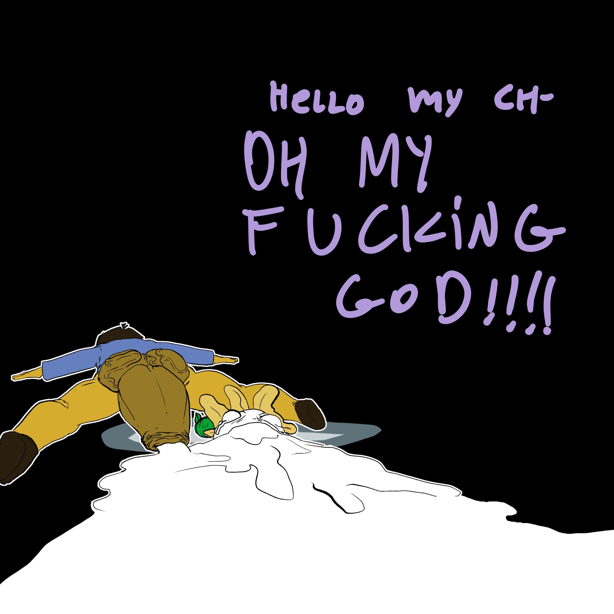 2boys, big penis, bottomless, cock, comic, comic page, cum, cum explosion, cum in mouth, cum inside, deep penetration, deepthroat, flowey the flower, frisk, funny, last page, libi dos, offscreen female, onomatopoeia, oral, oral penetration, oral sex, page 4, plant, questionable consent, ridiculous fit, tagme, throat bulge, throat fuck, thrusting, toriel, undertale