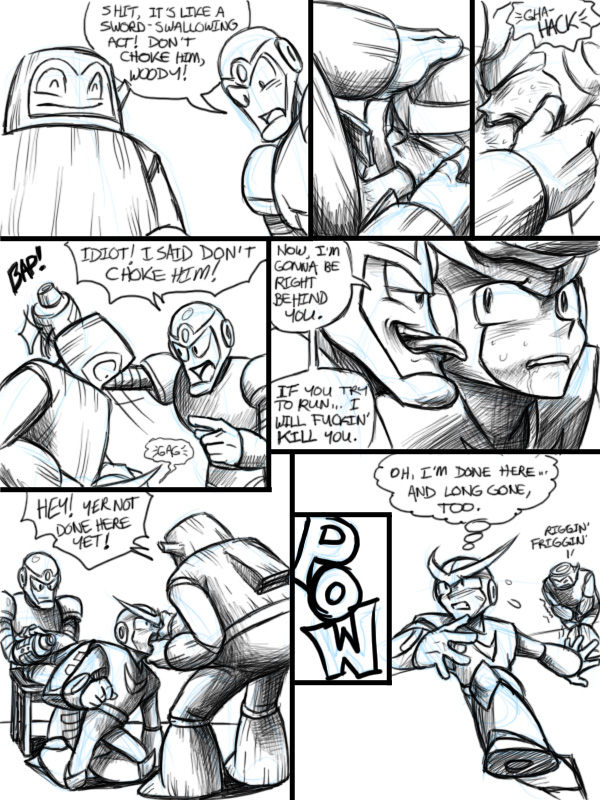 3boys bodysuit comic doujin flash_man forced_yaoi gay male malesub mega_man mega_man(classic) mega_man_2 monochrome oral quick_man rape sex source_request tagme wood_man yaoi