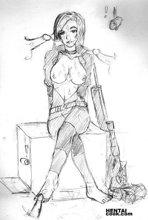 comic hentai_cook metal_gear metal_gear_solid sniper_wolf tagme