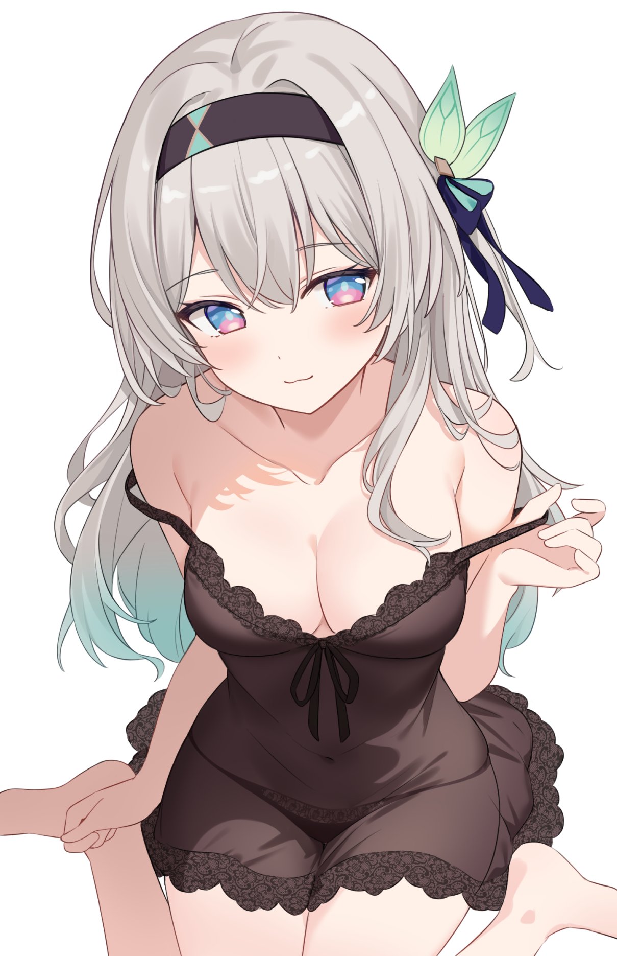 ai_generated dress female firefly_(honkai:_star_rail) honkai:_star_rail seductive seductive_look