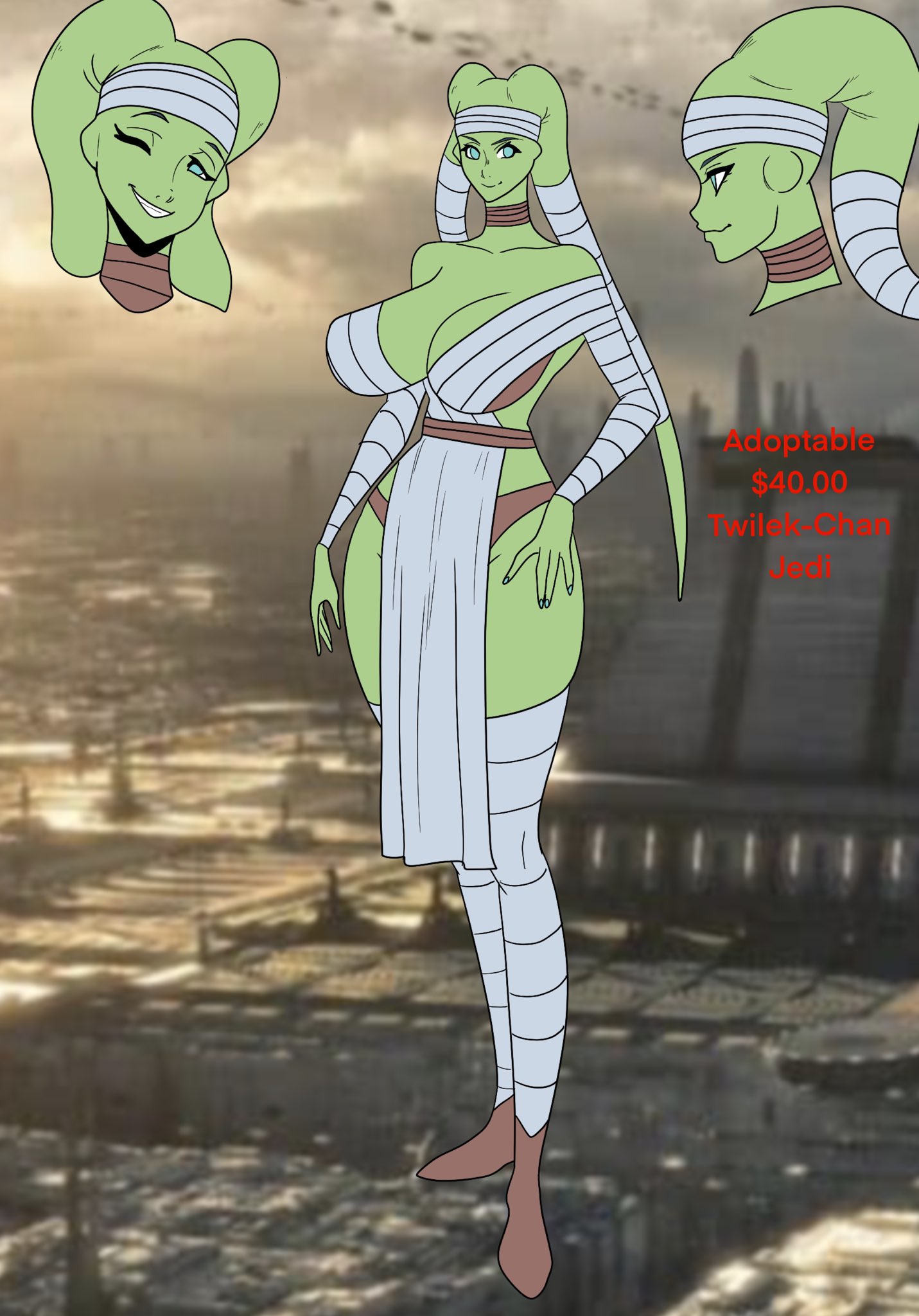 1girls, alien, alien girl, alien humanoid, big ass, big breasts, big thighs, breasts, curvaceous, curvy, curvy figure, digital media (artwork), female, hair tentacles, hips, hourglass figure, huge ass, huge breasts, huge thighs, humanoid, large ass, large breasts, large thighs, legs, ninja-8004, star wars, tentacle hair, thick, thick legs, thick thighs, thighs, twi'lek, voluptuous, voluptuous female, waist, wide hips