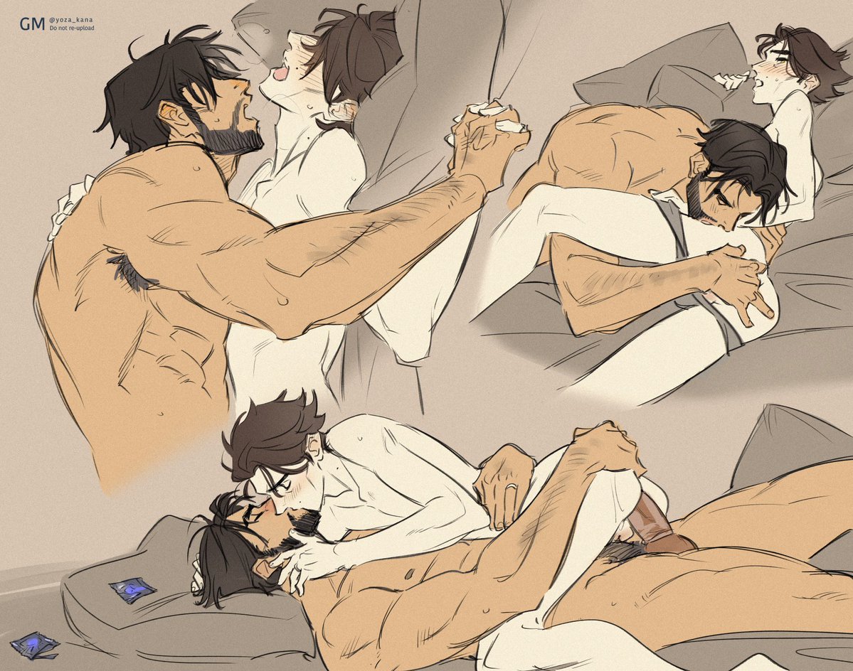 2boys, 2d, 2d (artwork), abs, anal, anal fingering, anal sex, anus, arcane, arcane jayce, arcane viktor, arched back, ass, ass focus, balls deep, beard, beard stubble, bed, bedroom, bedroom background, bedroom setting, big balls, big cock, big penis, bigger male, bigger penetrating smaller, black hair, boys, brown hair, buff, buff male, closed eyes, cock, color, colored, condom, condom on penis, condom wrapper, condoms, condoms on bed, couple, couple (romantic), couple sex, cowgirl position, cum, cum drip, cum in ass, cum on body, cum on lower body, cumming, cumshot, daddy and twink, dark hair, dark skin, dark-skinned male, dark-skinned male/light-skinned male, deep penetration, digital media (artwork), dominant male, english text, eye contact, femboy, feminine male, fingering, fingering ass, fingering partner, fingers in ass, gay, gay male, gay sex, grabbing hips, groan, hairy male, hairy penis, hand on ass, holding, huge cock, jayce talis, jayvik, kissing, kissing while penetrated, kissing while penetrating, league of legends, light skin, light-skinned male, looking at another, looking at partner, looking down, looking pleasured, male, male focus, male only, male/male, masculine gay, masculine male, massive cock, massive penis, moaning, moaning in pleasure, multiple boys, multiple views, naked, naked male, nude, nude male, open eyes, pecs, penetration, penis, penis in ass, riding, riding cock, riding penis, romantic, romantic couple, romantic sex, sex, size difference, sketch, skinny male, small butt, smaller male, smaller penetrated, submissive male, tan skin, tan skinned male, tied hair, twink, underwear down, underwear only, viktor (league of legends), yaoi