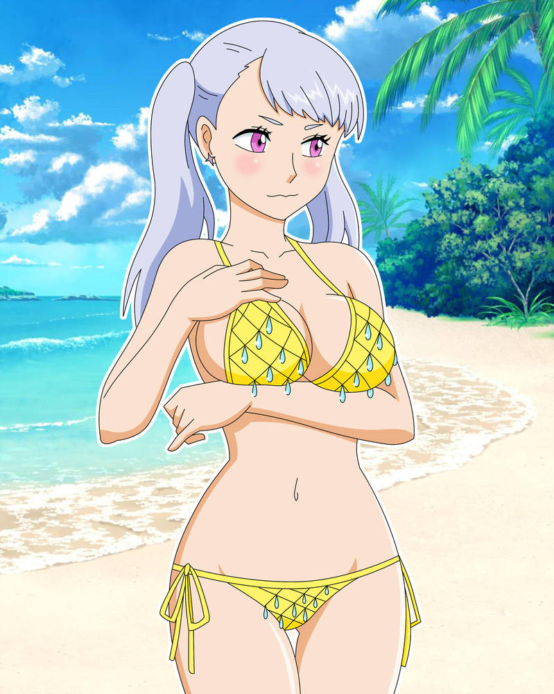 bikini black_clover female noelle_silva pervyangel solo