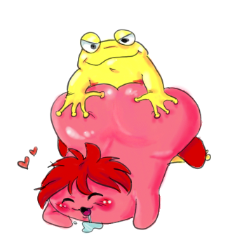 anthro ass ass_grab big_butt bumhole chia neopets quiggle sex