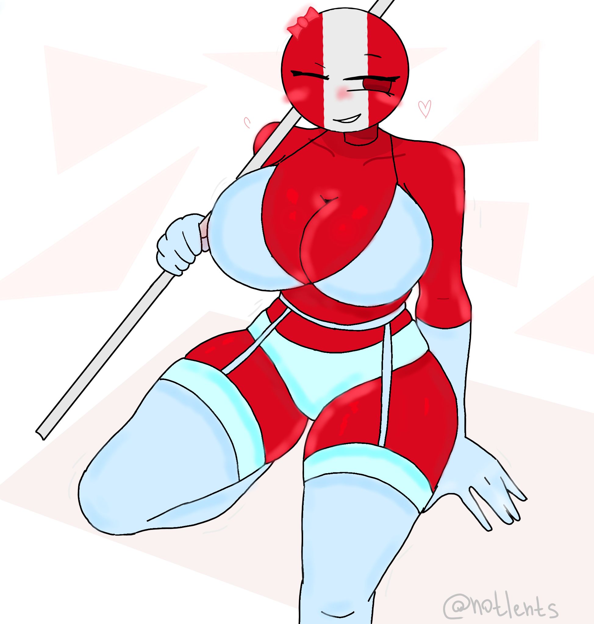 1girls, 28 de julio (fiestas patrias), artist name, big breasts, blush, blushing female, breasts, countryhumans, countryhumans edit, countryhumans girl, edit, female, kak0yt0 chel, kak0yt0 chel edit, kak0yt0 chel style, notlents, peru (countryhumans), red skin, red skinned female, remake, thick ass, thick thighs, traced
