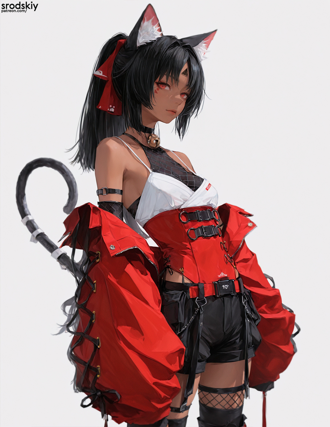 1girls, ai generated, black hair, breasts, cat ears, cat girl, cat tail, catgirl, collar, cute, female, female only, hi res, high quality, high resolution, highres, nekomiya mana, petite, petite body, petite breasts, petite female, petite tits, shorts, small breasts, srodskiy, stockings, tagme, teenage female, teenager, tiny waist, vulgar, young, younger female, zenless zone zero