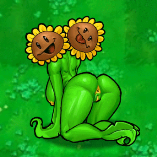 1girls, 2 heads, 2d, 2d animation, accurate art style, animated, ass, asshole, back view, big breasts, drooping breasts, female, female focus, female only, flora fauna, gif, looping animation, plant girl, plant humanoid, plantie, plants vs zombies, presenting ass, shaking ass, shaking breasts, siamese twins, sitting, sitting on grass, solo, solo female, sunflower (pvz), tongue out, twin sunflower (pvz), waneczka228, yellow areola, yellow areolae, yellow nipples, yellow pussy