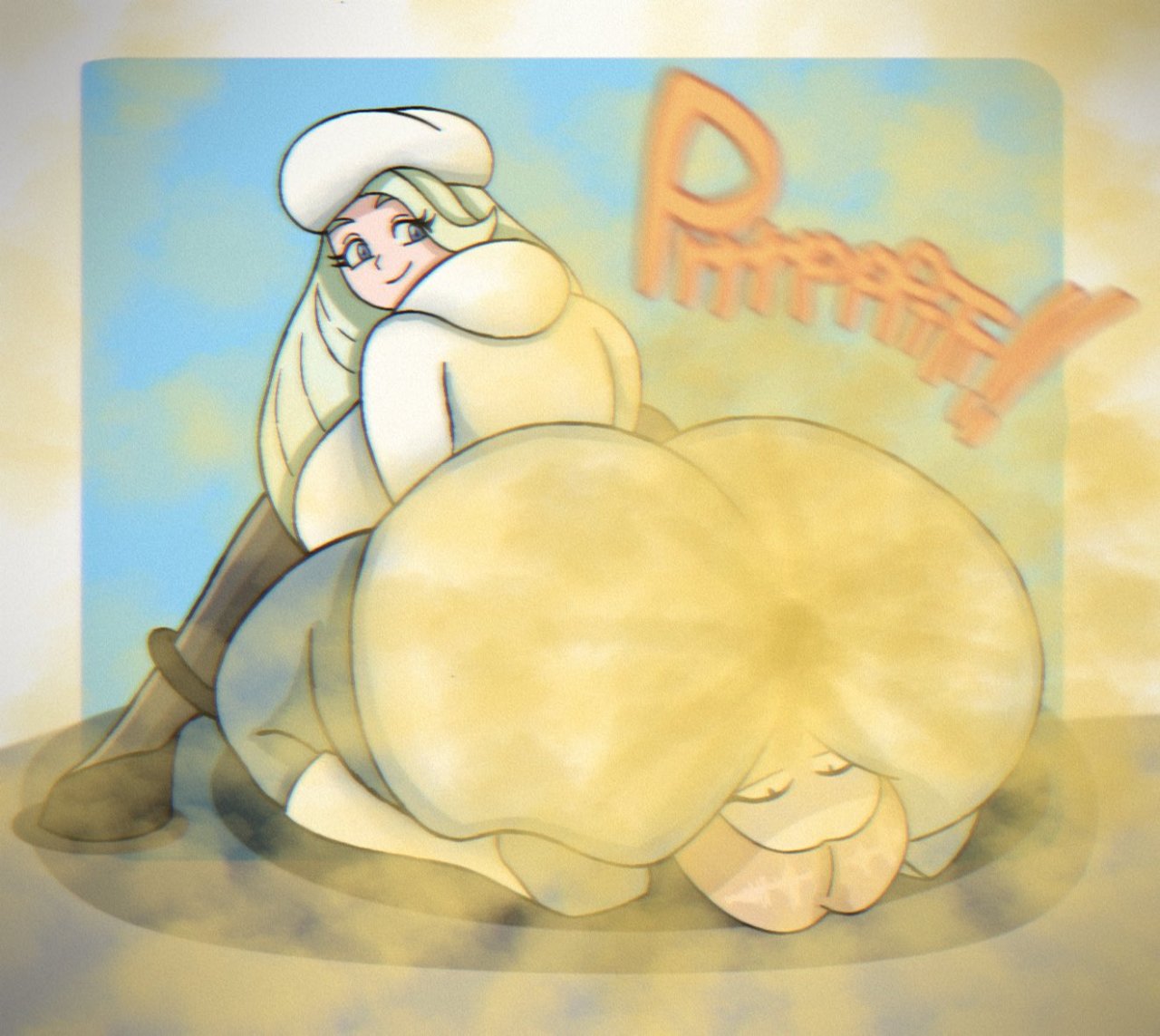 1boy1girl, 1girls, ass, ass focus, bbw, big ass, big breasts, big butt, bottom heavy, brap, bubble ass, bubble butt, chubby, chubby female, dumptruck ass, eating, enormous ass, eyes covered, facesitting, fart, fart cloud, fart fetish, fart torture, farting, farting at viewer, farting in face, farting on another, farting on face, fat, fat ass, female, female focus, femdom, gassy, gassy female, gigantic ass, huge ass, huge breasts, huge thighs, hyper ass, hyper breasts, large ass, large breasts, melony (pokemon), milf, nintendo, overweight, overweight female, passing gas, pokemon, pokemon swsh, ripping ass, round ass, seductive, sex, smelly ass, sniffable ass, thick, thick ass, thick thighs, thighhighs, wide hips, zaemonbrap