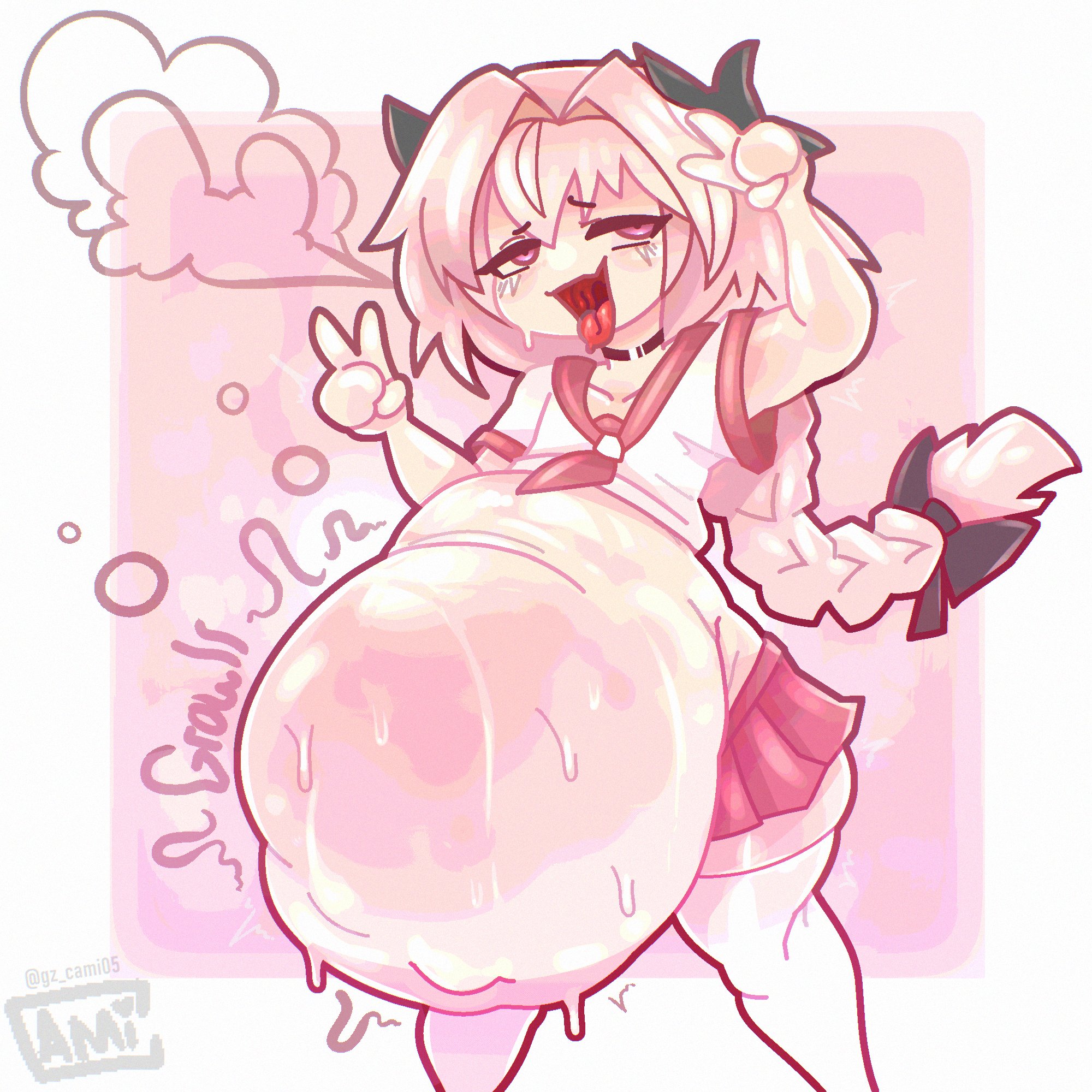 astolfo (fate), belly, cami gz, camigz, eyelashes, male pred, vore, vore belly