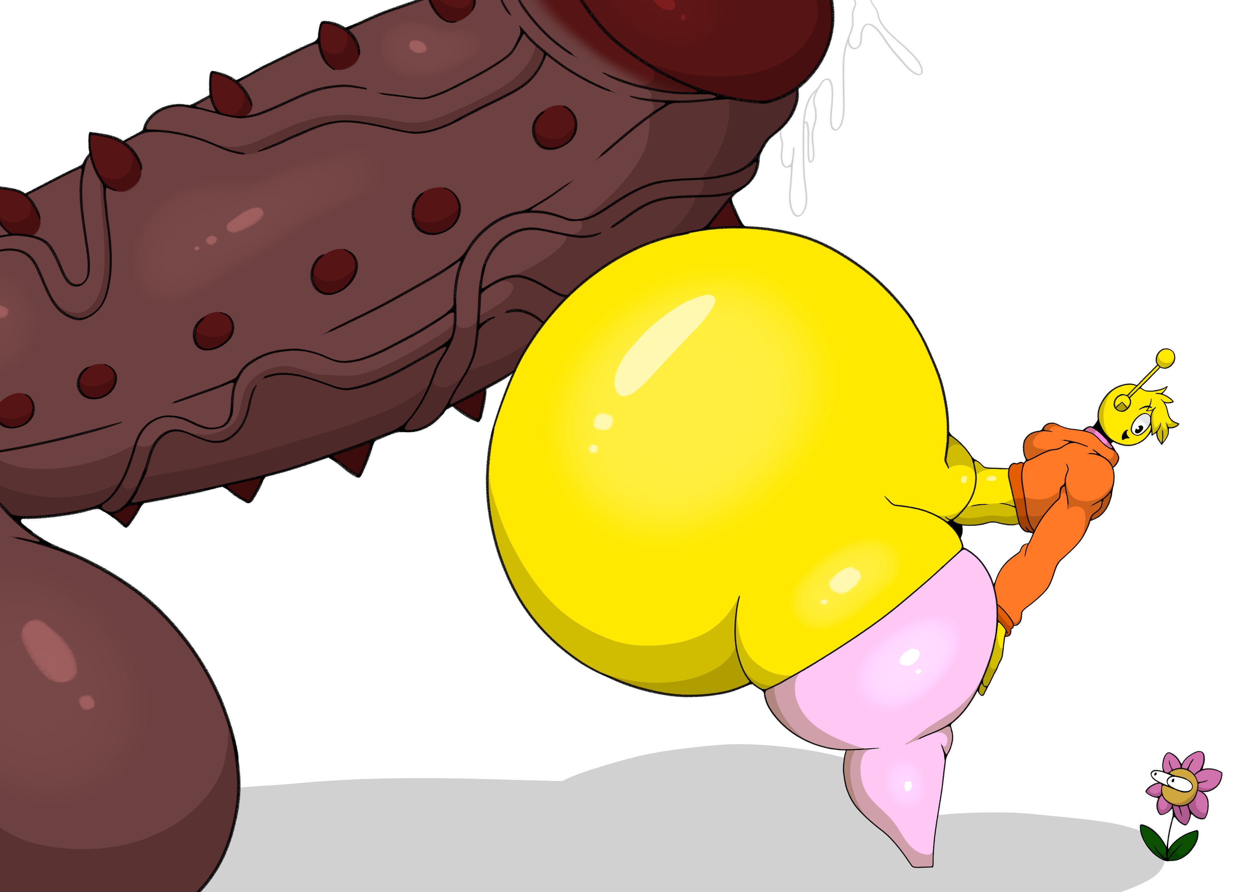 2boys, absurd res, alien penis, ass, big ass, big penis, colossal penis, femboy, flower, gigantic ass, gigantic penis, hi res, huge cock, hyper ass, hyper penis, imminent sex, incredibox mod, massive ass, massive penis, midriff, orange jacket, penis, precum, simon (sprunki), sprunki, stemingbunbun, tagme, thigh highs, thighhighs, yellow skin