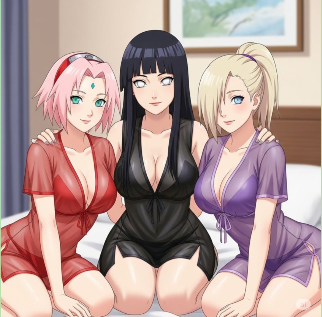 3girls, female, female only, haruno sakura, hyuuga hinata, ino yamanaka, multiple females, multiple girls, naruto (series), sakura haruno, tagme, yamanaka ino