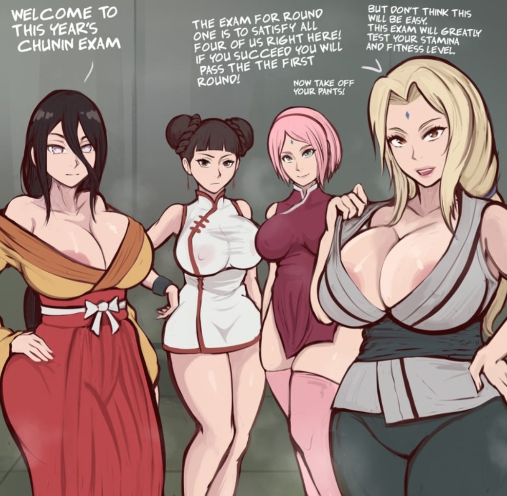 hyuuga hanabi, kimono, naruto, naruto (series), sakura haruno, tenten, tsunade