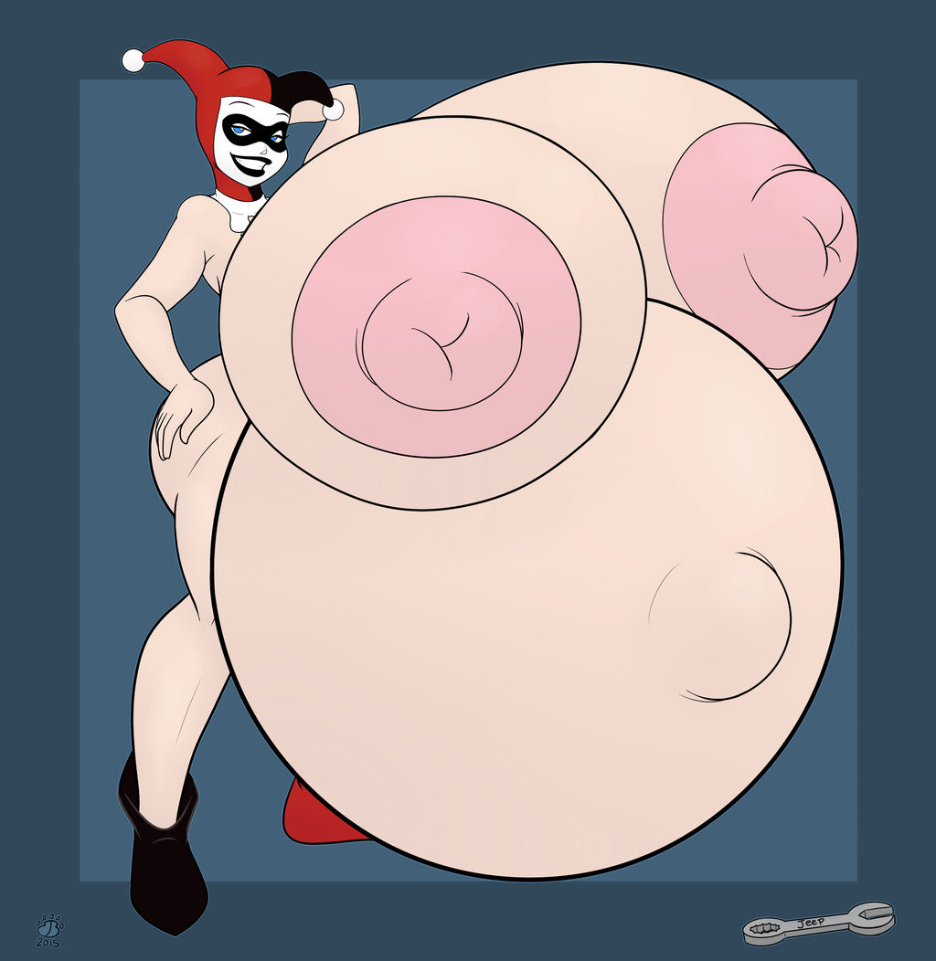areolae, ass, badgerben, batman (series), batman: the animated series, belly, big ass, big belly, big breasts, breasts, dc, dc comics, dcau, female, gigantic breasts, harley quinn, harley quinn (classic), huge belly, huge breasts, huge nipples, hyper, hyper belly, hyper breasts, hyper pregnancy, large areolae, massive belly, nipples, nude, pregnant, ready to pop, solo, the new batman adventures, voluptuous