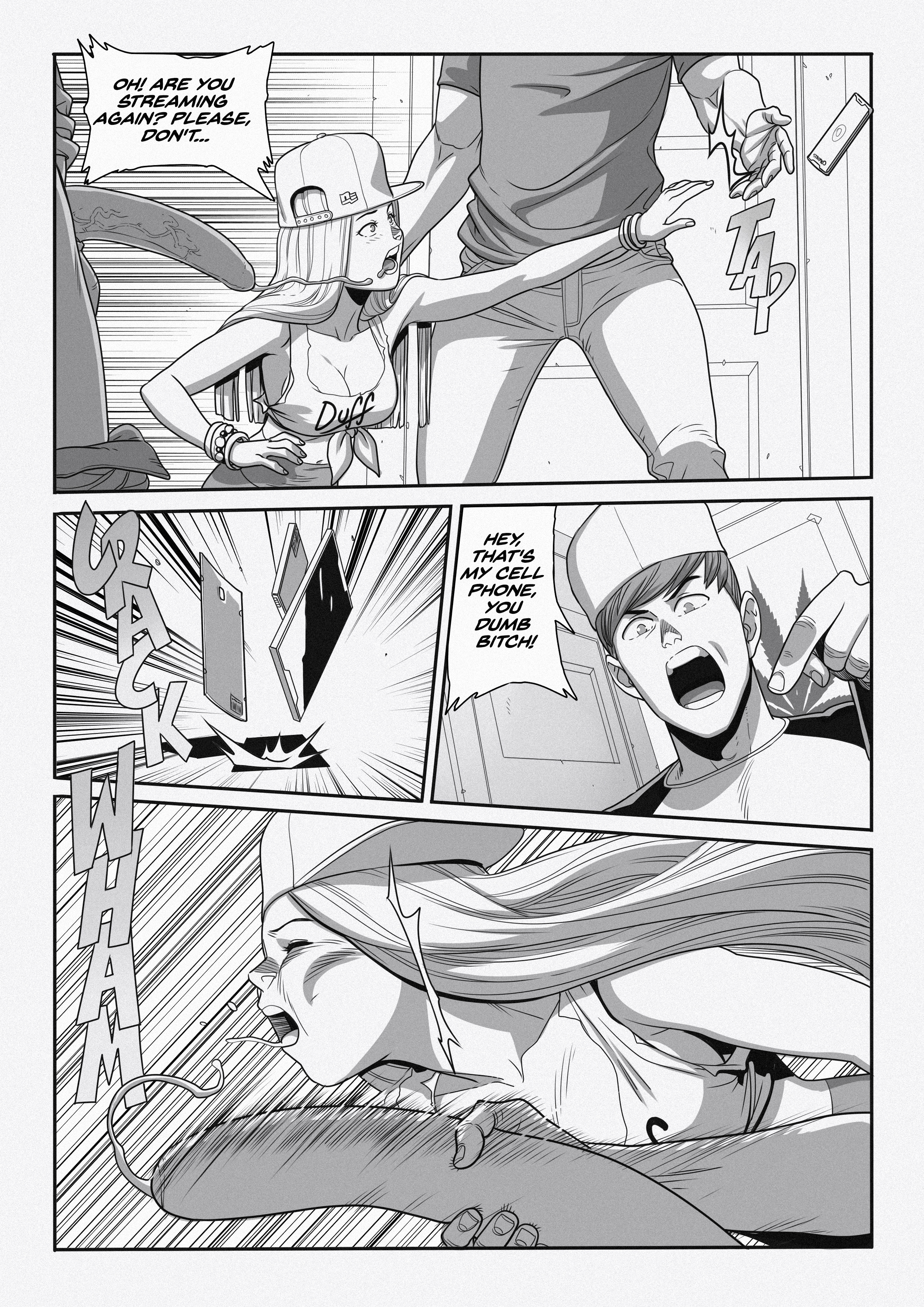 black and white, comic, erect penis, interrupted, long penis, male, monochrome, penis, penis slap, rape, teenager, tekuho