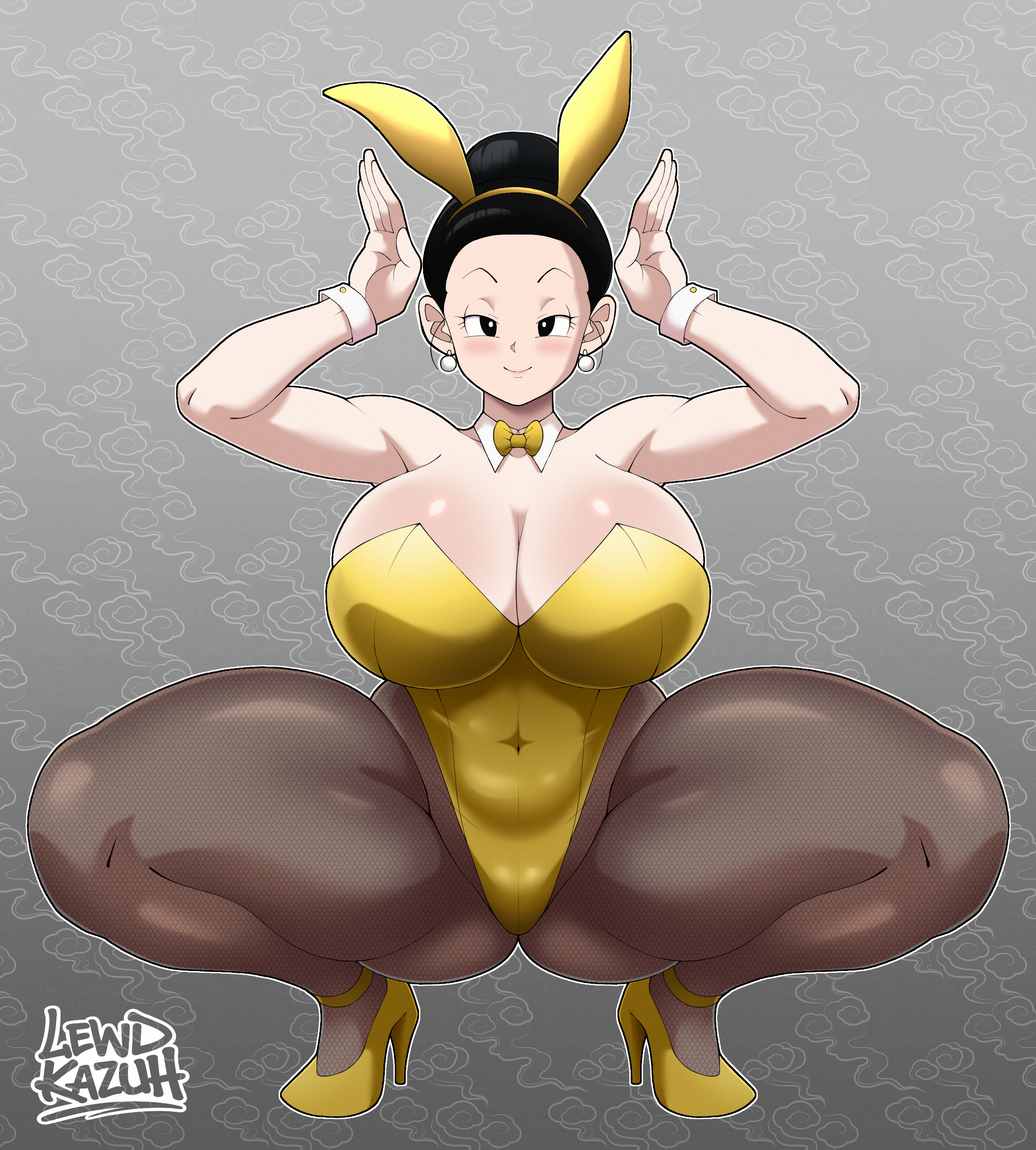 chichi, chichi (dragon ball), dragon ball, dragon ball super, dragon ball z, lewd kazuh