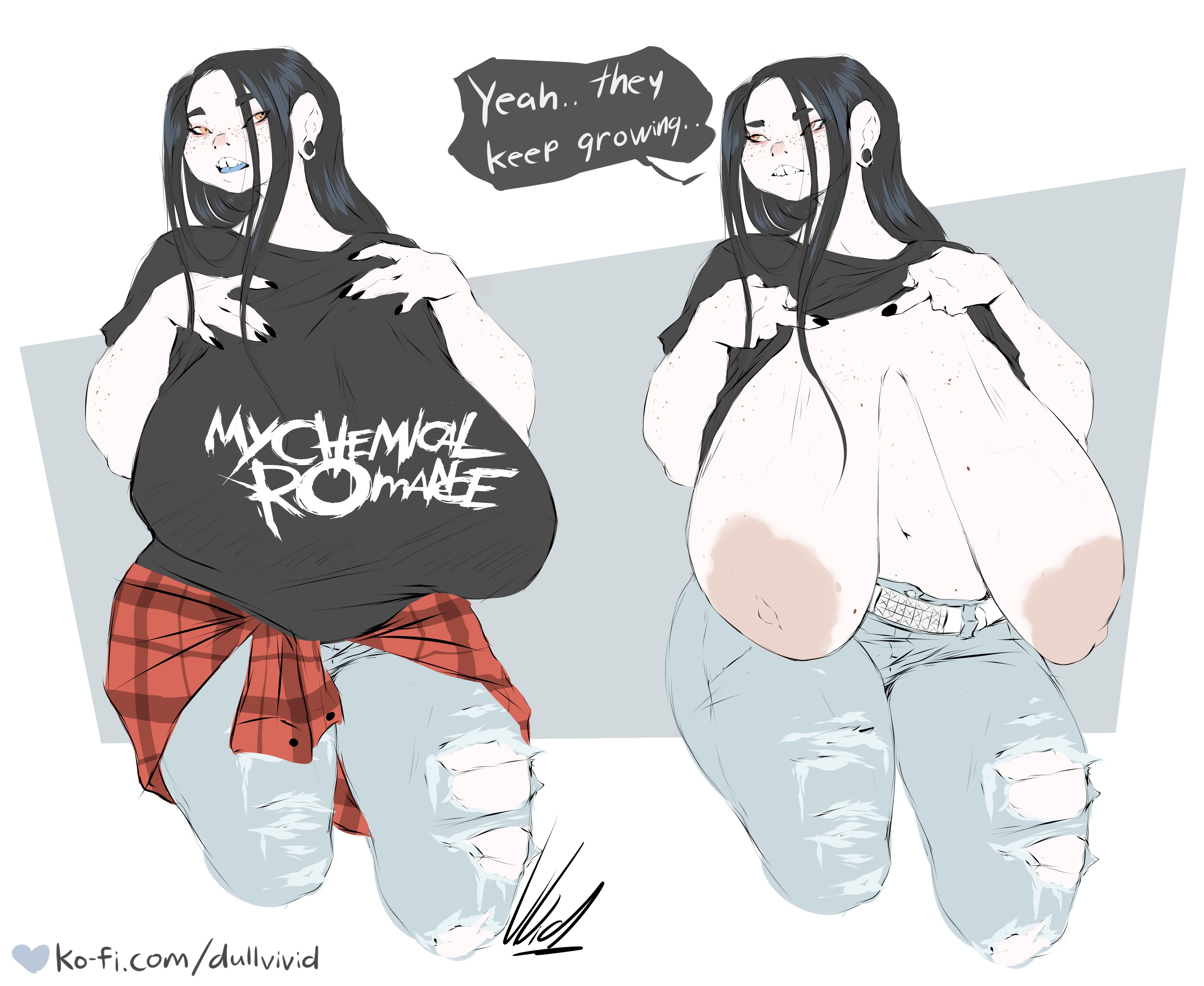 areolar amelanism, big breasts, breasts, cleavage, dullvivid, female, hanging breasts, huge breasts, inconvenient breasts, lara ravencroft, large areolae, lifting shirt, nipples, sagging breasts, showing breasts, tagme, thick thighs, veiny breasts, wide hips
