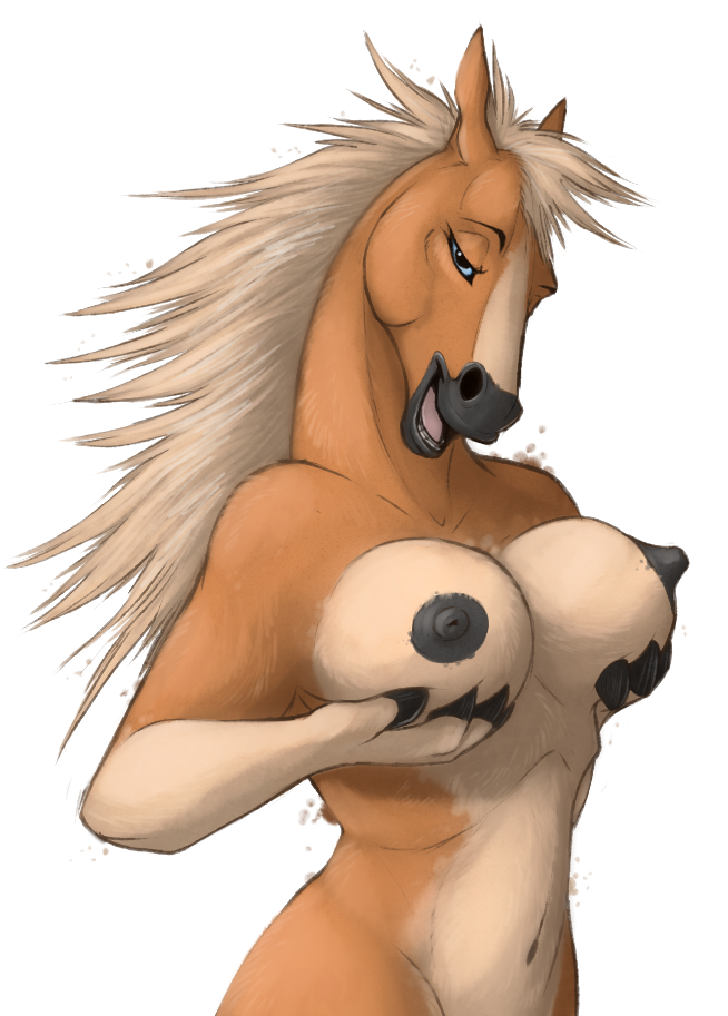 amy_haythorne anthro breasts equine female hooves horse lizet mammal palomino solo