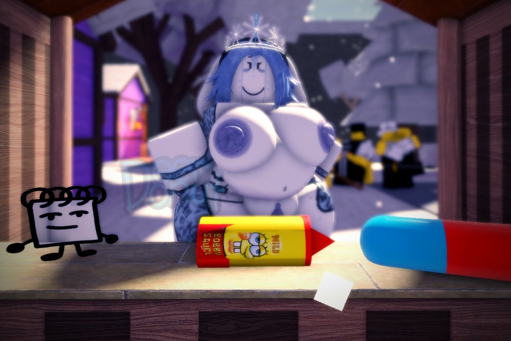 1girls, 3d, 3d (artwork), android, background character, big belly, blue hair, blurry background, breasts, deerdonut, dream game, eunoia, fully nude, mild bobby sauce, object shows, roblox, sketchpad (the nightly manor), tagme, the nightly manor, tiara, vagina, vagina peek, white skin