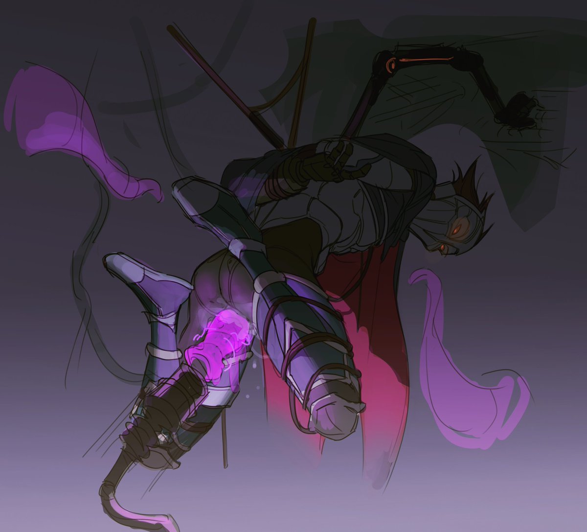 2boys, 2d, 2d (artwork), arcane, arcane viktor, arched back, arms, ass, ass focus, big clitoris, big cock, big penis, bondage, brown hair, clitoral hood, clitoral stimulation, clitoris, clothed, clothed sex, cock, cock on butt, color, colored, crying, crying while penetrated, cuntboy, cuntboy penetrated, cuntboy/male, dark background, dark hair, dialogue, digital media (artwork), dripping cum, dripping precum, dripping semen, dripping wet, english text, exposed penis, exposed pussy, eye contact, fucking, fucking good and hard, gay, gay male, gay sex, glowing, glowing eyes, glowing genitalia, huge cock, jayvik, kissing, lap sex, large cock, large penis, league of legends, light skin, light-skinned male, loving it, loving sex, machine, machine bondage, machine herald, male, male focus, male only, male/male, mask, masked male, massive cock, massive penis, moaning, moaning in pleasure, mole, mole above mouth, mole under eye, monster, monster cock, muscular, muscular male, naked, naked male, nipples, pale skin, pale-skinned male, penis, penis in pussy, praise, purple body, purple cock, purple skin, pussy, pussy ejaculation, pussy focus, pussy juice, riot games, robot, robot anthro, robot boy, robot humanoid, robot on human, robot penis, robotic, robotic arm, romantic, romantic couple, romantic sex, rough sex, sex, sex machine, sex machine attachment, shibari, size difference, sketch, skinny male, smaller male, standing, standing sex, sweat, sweatdrop, sweating, sweaty, teasing, tentacle, tentacle sex, thigh gap, thighs, thrusting, thrusting into pussy, tied up, treslech3s, vagina, vaginal insertion, vaginal penetration, vaginal sex, veiny penis, vikjayce, viktor (league of legends), yaoi