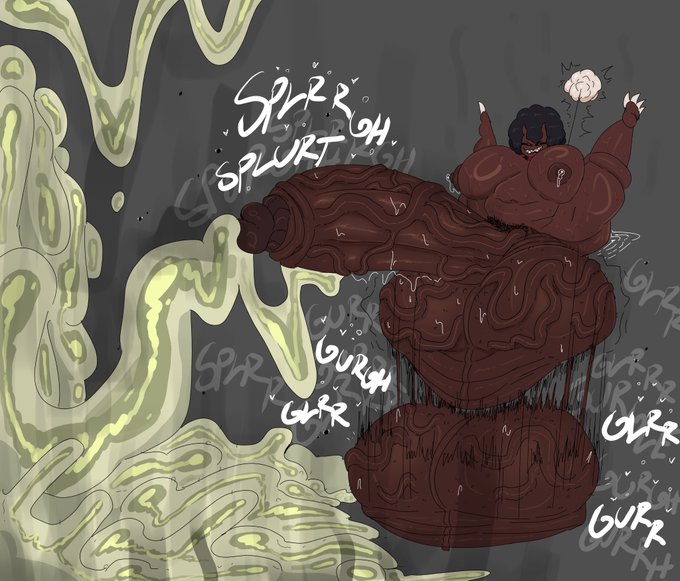1futa 2025 afro balls_bigger_than_head balls_clenching big_breasts chubby_futa cum demon_girl digital_drawing_(artwork) digital_media_(artwork) enormous_balls enormous_penis excessive_cum excessive_genital_fluids explosive_orgasm futa_only hung_futa hyper_balls hyper_genitalia hyper_penis leaking_nipples miffy_(slinkmayker) naked_female onomatopoeia original_character penis_bigger_than_body simple_background slinkmayker sweaty_genitalia tail thick_cum veiny_balls veiny_penis yellow_cum