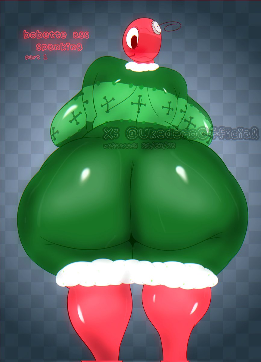 1girls, ass, big ass, big breasts, bobette (dandy's world), breasts, dandy's world, roblox, tagme, ukederoofficial
