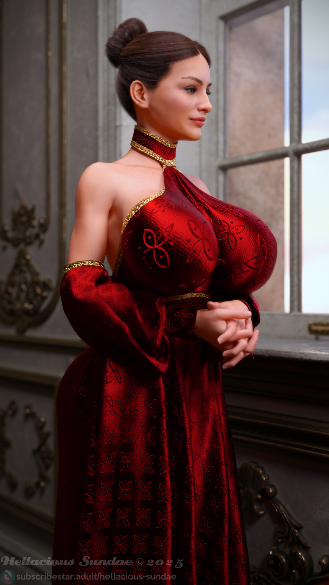 1female, 1girls, ass, big ass, big breasts, breasts, female, female only, hellacious sundae, large breasts, mature, mature body, mature figure, mature woman, milf, mommy, padme amidala, solo, solo female, star wars, thick, thick ass, thick thighs, thighs, voluptuous, voluptuous female, wide hips