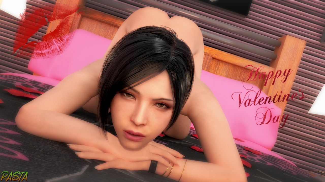 3d ada_wong ada_wong_(adriana) asian ass blender female female_only looking_at_viewer nude rastafariansfm resident_evil resident_evil_2 solo