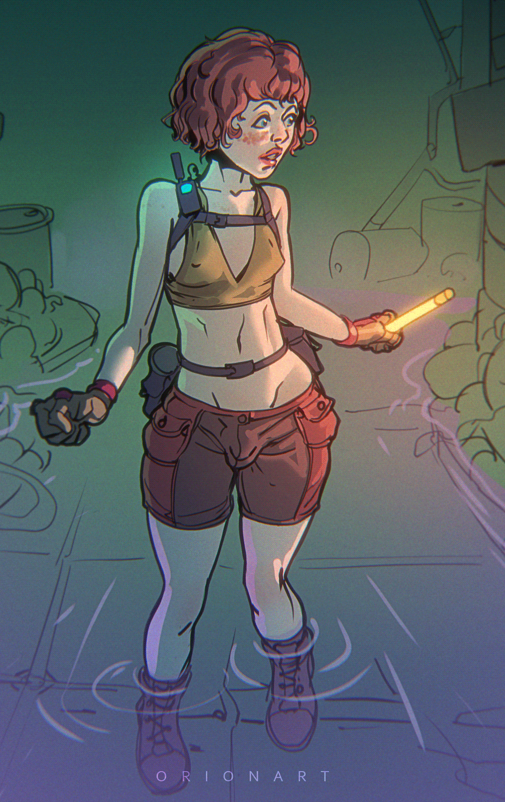 balls, breasts, cum, eggs, futanari, impregnation, intersex, nipples, no bra, orionart, parasite, penis, tagme, tagme (character), tentacle, testicles