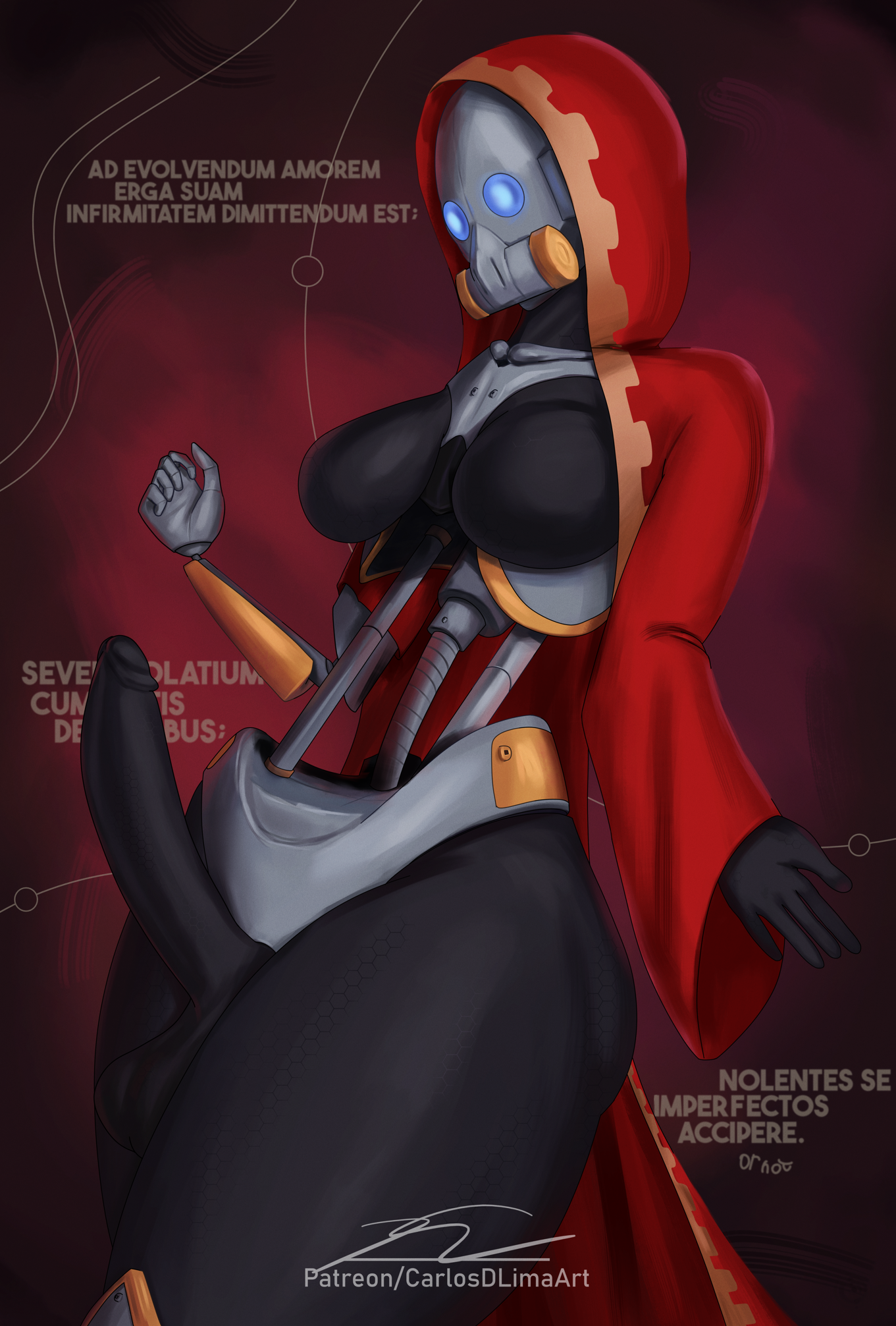1futa, adeptus mechanicus, breasts, carlosdlimaart, cyborg, cyborg girl, futa only, futanari, imperium of man, intersex, mask, mechanical, original character, penis, pinup, solo, solo futa, tagme, techpriest, thick ass, thick legs, thick penis, thick thighs, warhammer (franchise), warhammer 40k, wide hips
