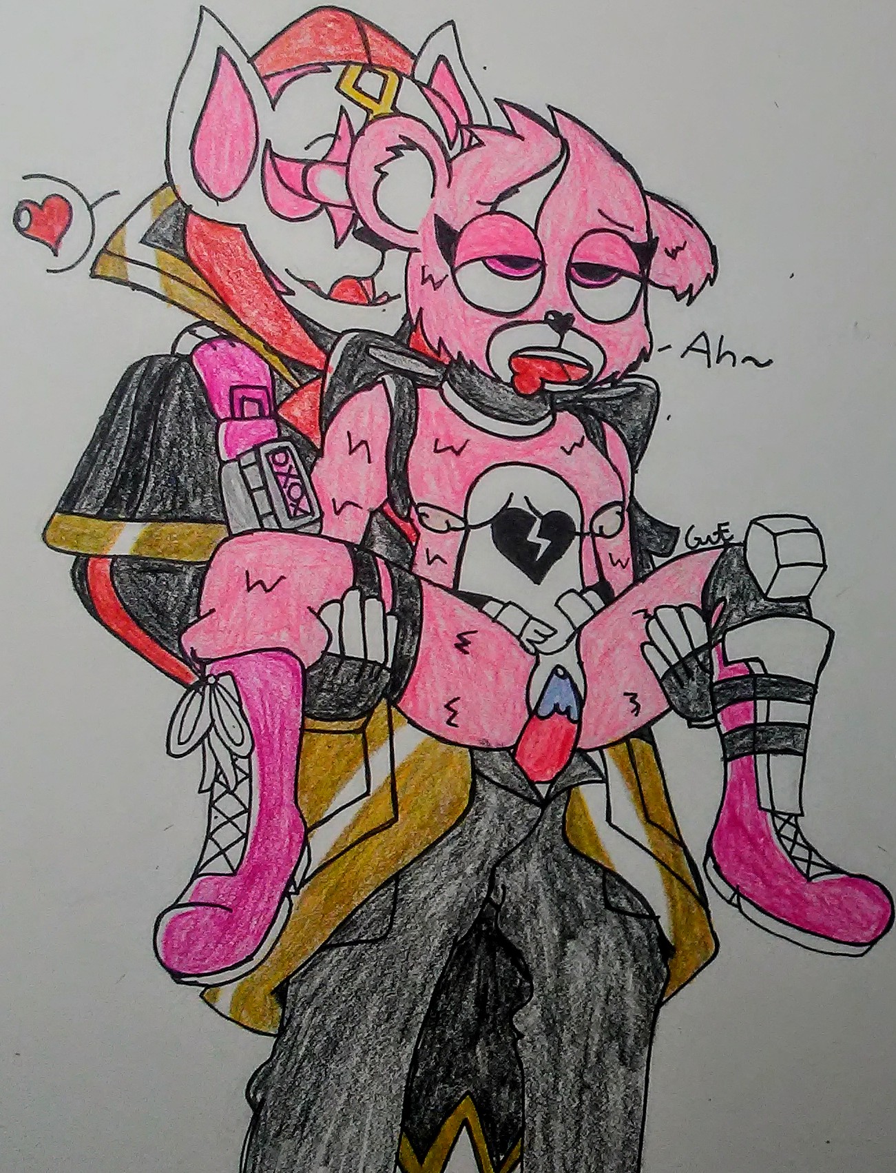 1boy, 1girls, clothed sex, clothing, cuddle team leader, drift (fortnite), female, fortnite, furry, furry only, gwf, looking at partner, looking pleasured, male, tagme