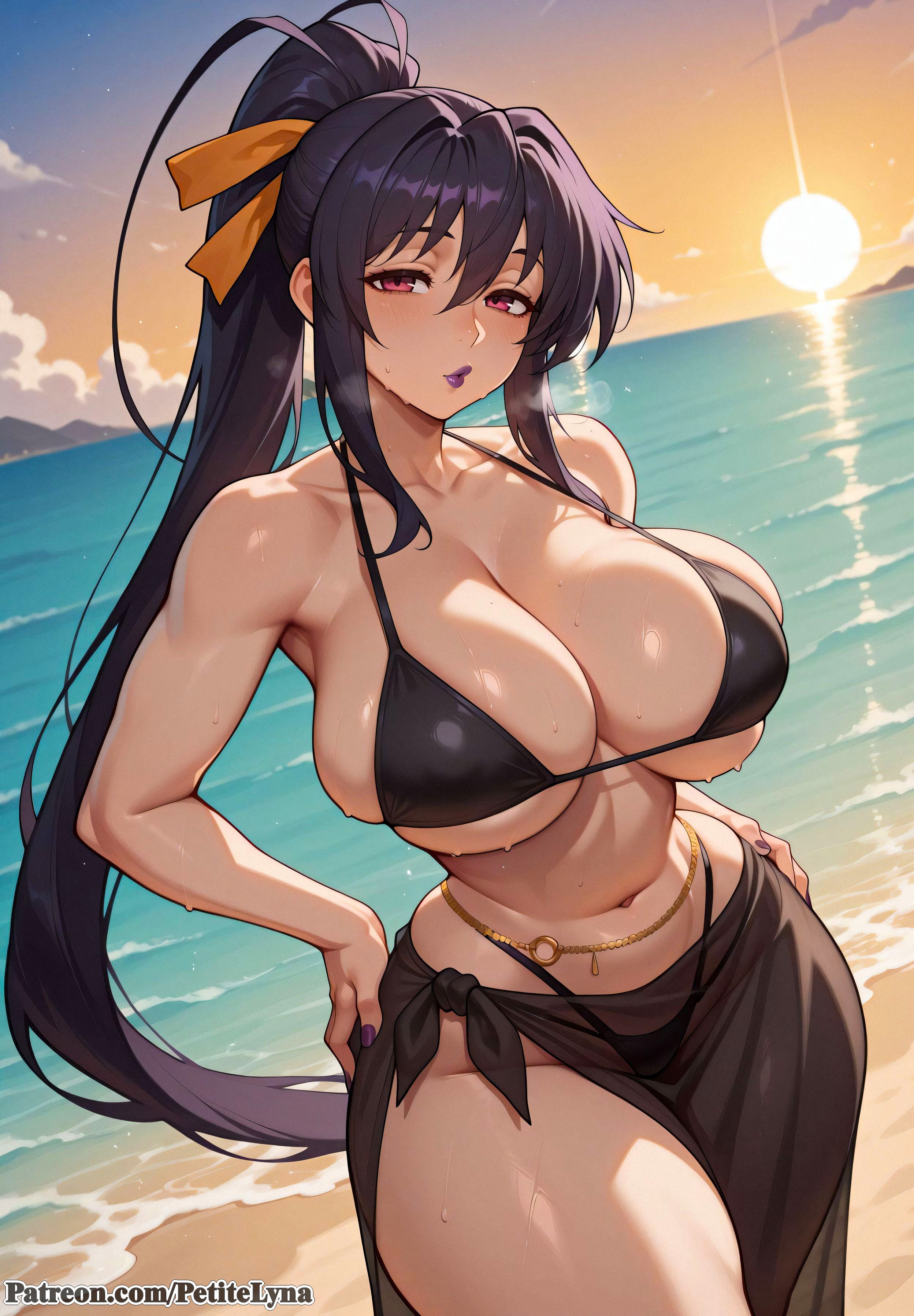 1girls, ai assisted, ai generated, akeno himejima, anime, anime style, big ass, big breasts, breasts, clitoris, curvaceous, curvaceous body, curvaceous female, curvaceous figure, female, female only, fit female, high school dxd, hourglass figure, huge ass, huge breasts, patreon, petitelyna, pussy, shiny, solo, uncensored, vagina, voluptuous, voluptuous female, waifu diffusion