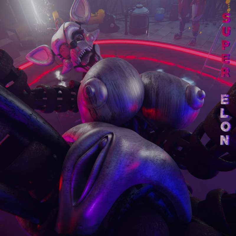 1girls, 3d, 3d (artwork), 3d artwork, 3d background, 3d model, 3d render, absurd res, absurd resolution, absurdres, animatronic, animatronic female, animatronic girl, big breasts, breasts, breasts bigger than head, cable, cables, closeup, exoskeleton, exposed breasts, exposed nipples, exposed pussy, female, female only, five nights at freddy's, fnaf, from above, front view, fully naked, fully nude, glistening, glistening body, glistening breasts, glistening nipples, glistening pussy, glistening skin, grey arms, grey body, grey breasts, grey legs, grey nipples, grey pussy, grey skin, hi res, high quality, high resolution, highres, huge breasts, humanoid, humanoid female, large breasts, looking at viewer, mangle (fnaf), mangled mangle (fnaf), nipples, nude, nude female, one eye closed, open mouth, patreon, patreon username, pussy, red cheeks, robot, robot girl, robot humanoid, robot joints, robot parts, robotic arm, scottgames, sharp teeth, shiny, shiny body, shiny breasts, shiny pussy, shiny skin, slim waist, small waist, super elon, thin waist, tongue, watermark, white face, wolf ears, yellow eyes
