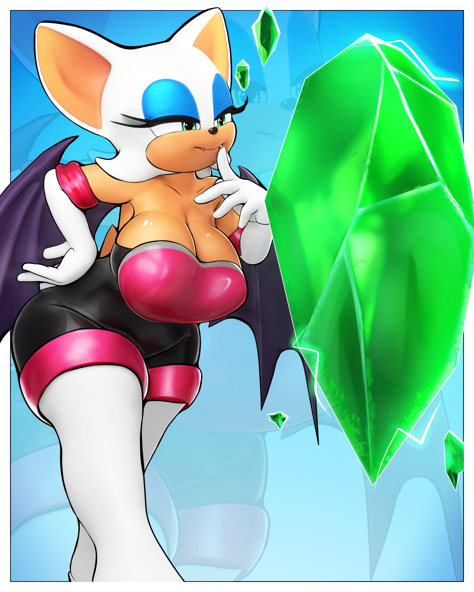 1girls, 3d, 3d model, animal humanoid, anthro, bat, bat girl, bat humanoid, big breasts, big thighs, breasts, bust, busty, chest, curvaceous, curvy, curvy figure, digital media (artwork), female, furry, hips, hourglass figure, huge breasts, humanoid, large ass, large breasts, legs, mature, mature female, mobian, mobian (species), mobian bat, rouge the bat, sala3d, sala3dart, sega, slim waist, sonic (series), sonic adventure 2, sonic the hedgehog (series), thick, thick hips, thick legs, thick thighs, thighs, voluptuous, waist, wide hips, wide thighs