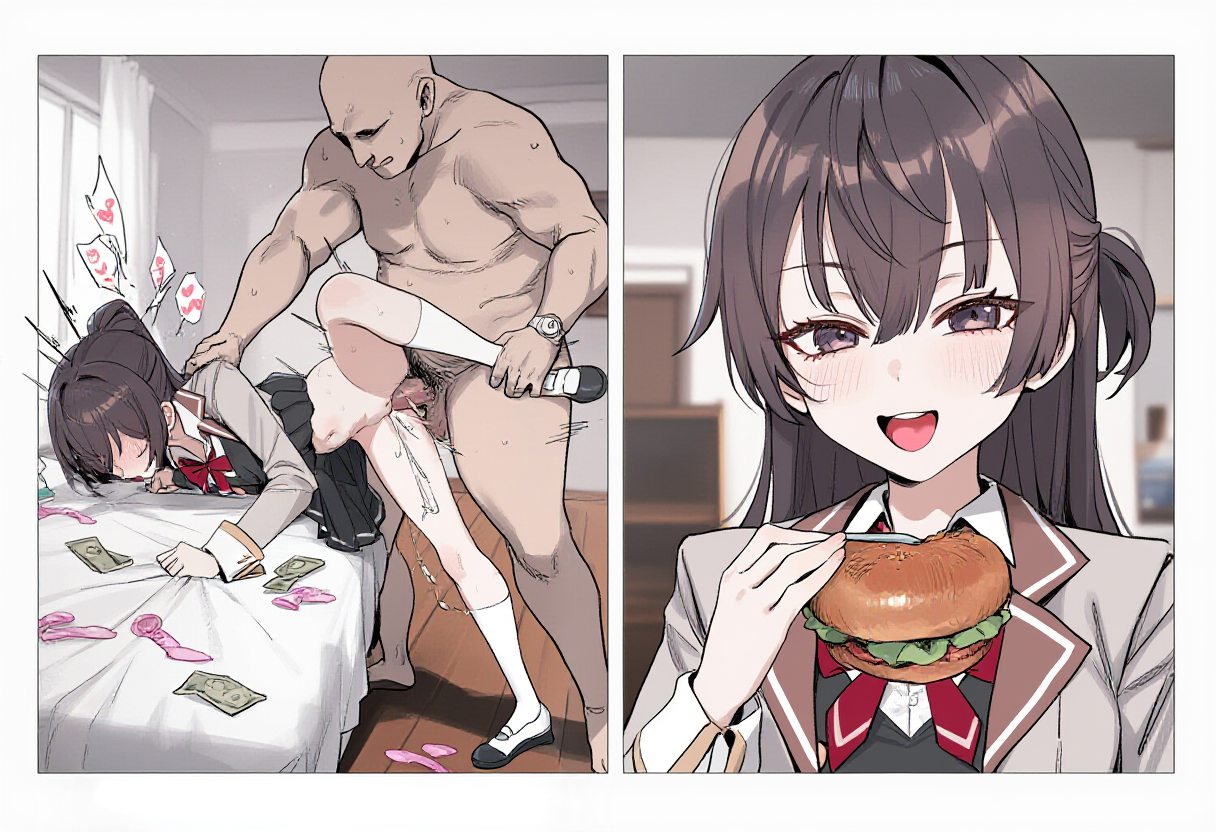 1female1male, 1girl1man, age difference, ahe gao, ahegao face, ai generated, ass, bed, bedroom, big breasts, black body, black eyes, black hair, black male, black male white female, black man, black-eyed female, blush, blushing female, breasts, cock, cock riding, completely naked, completely naked male, completely nude, completely nude male, condom, cum, cum in pussy, cum inside, cumming, cumming in pussy, cumming inside, cumming together, cumming while penetrated, cumming while penetrating, dick, dick in pussy, dick riding, female, fucked, fucking, half naked, half naked female, half nude, half nude female, half-naked, happy, happy face, happy female, heart, heart around head, heart-shaped pupils, hips, kissing, legs, light skin, light-skinned female, long black hair, long hair, long-haired female, male, naked, naked female, naked male naked female, naked male with naked female, nelshot, nude, nude female, nude male nude female, older male, older male and younger female, older penetrating younger, orgasm, orgasm face, penis, penis in pussy, penis riding, pink nipples, pink pussy, pleasure face, pleasured, pleasured female, pussy, riding, riding cock, riding dick, riding penis, school uniform, schoolgirl, schoolgirl uniform, sex, socks, spread legs, suou yuki, thick ass, thick boobs, thick breasts, thick butt, thick hips, thick legs, thick penis, thick thighs, thighs, tokidoki bosotto russian de dereru tonari no alya-san, tongue kiss, ugly bastard, uncensored, uncensored anus, uncensored breasts, uncensored nipples, uncensored penis, uncensored pussy, uncensored vagina, used condom, vaginal penetration, white body, white clothes, white female, white skin, young, young female, young girl, younger female