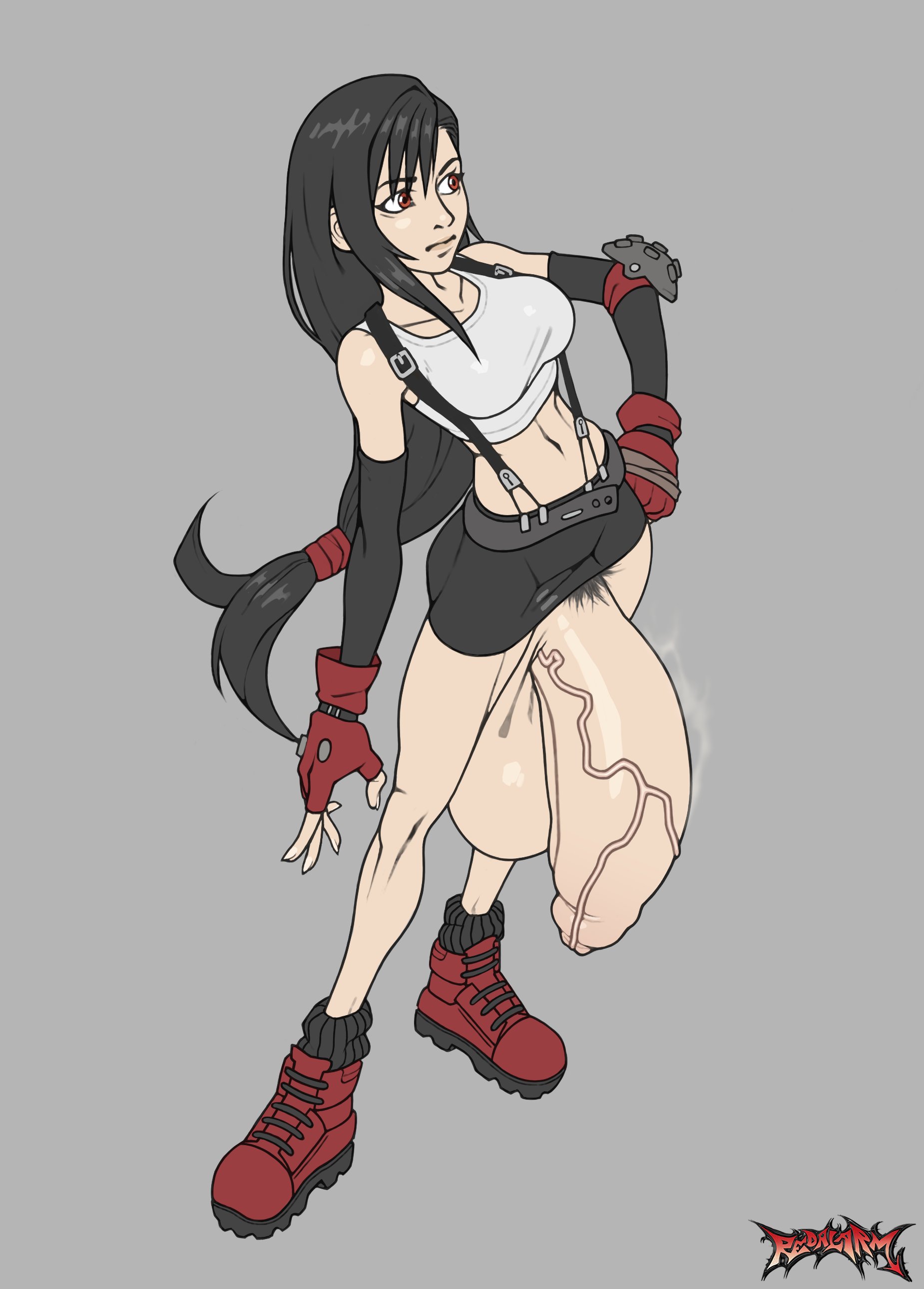 1futa, 1girls, 2d, 2d (artwork), 2d artwork, absurdly large cock, armwear, artist logo, artist name, artist signature, ass, background, balls, ballsack, big ass, big balls, big breasts, big cock, big dick, big penis, big testicles, black hair, boots, breasts, brown eyes, clothed, clothed futa, clothes, clothing, cock, cock out, commission, dick, dick out, digital drawing (artwork), digital media, digital media (artwork), enormous cock, enormous penis, exposed balls, exposed penis, eyebrows, eyes, fat cock, female, final fantasy, futa, futa cock, futa focus, futa milf, futa mommy, futa only, futanari, gigantic balls, gigantic cock, gigantic dick, gigantic penis, gigantic testicles, gloves, goonable, gray background, grey background, hair, half-erect, hand on hip, huge balls, huge cock, huge testicles, human, human only, hung, hyper, hyper balls, hyper cock, hyper dick, hyper penis, hyper testicles, impossible fit, intersex, light body, light skin, light-skinned futa, long cock, long dick, long penis, looking away, mammal, mature, mature body, mature figure, mature futa, milf, mommy, pale, pale body, pale skin, pale-skinned futa, penis, penis out, perfect body, perfection, pubic hair, rare, redalarm, simple background, solo, solo futa, tagme, testicles, thick, thick ass, thick cock, thick dick, thick penis, thick thighs, thighs, tifa lockhart, uncircumcised, uncircumcised futa, uncircumcised penis, uncut, uncut cock, uncut futa, vein, veins, veiny, veiny cock, veiny dick, veiny penis, very fat penis, voluptuous, voluptuous futanari, wide hips