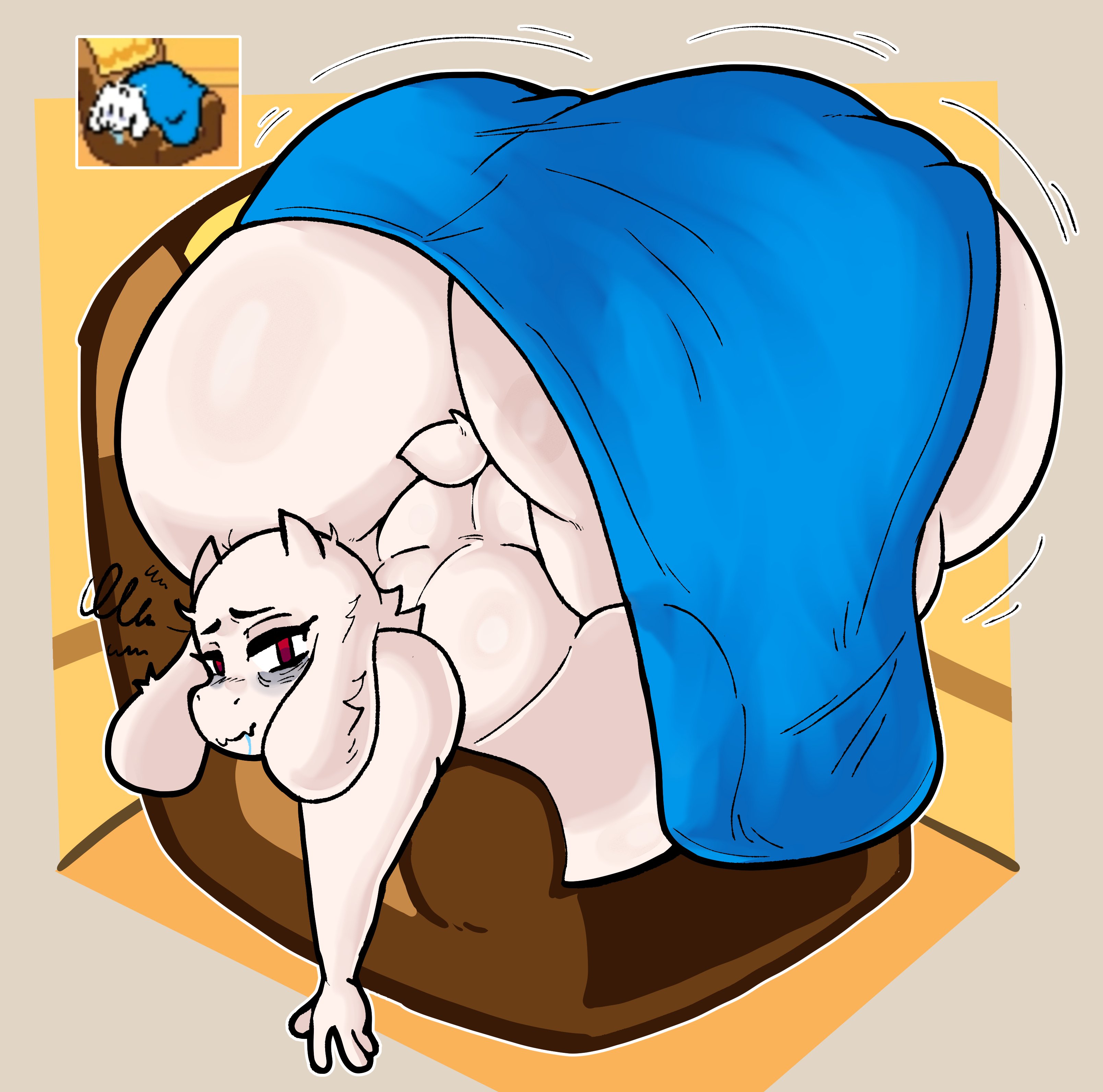 1girls, anthro, ass, big ass, big breasts, breasts, bubble butt, deltarune, deltarune chapter 5, dork boi, female, female only, furry, gigantic ass, huge ass, huge breasts, hungover, hyper ass, hyper breasts, large ass, large breasts, lewd dorky, massive ass, milf, thick thighs, toriel, undertale, wide hips